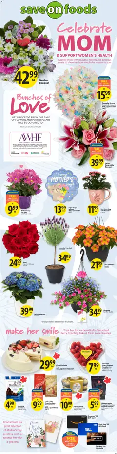 Preview of Save on foods flyer - AB from shop Save on foods valid from 07.05.2026