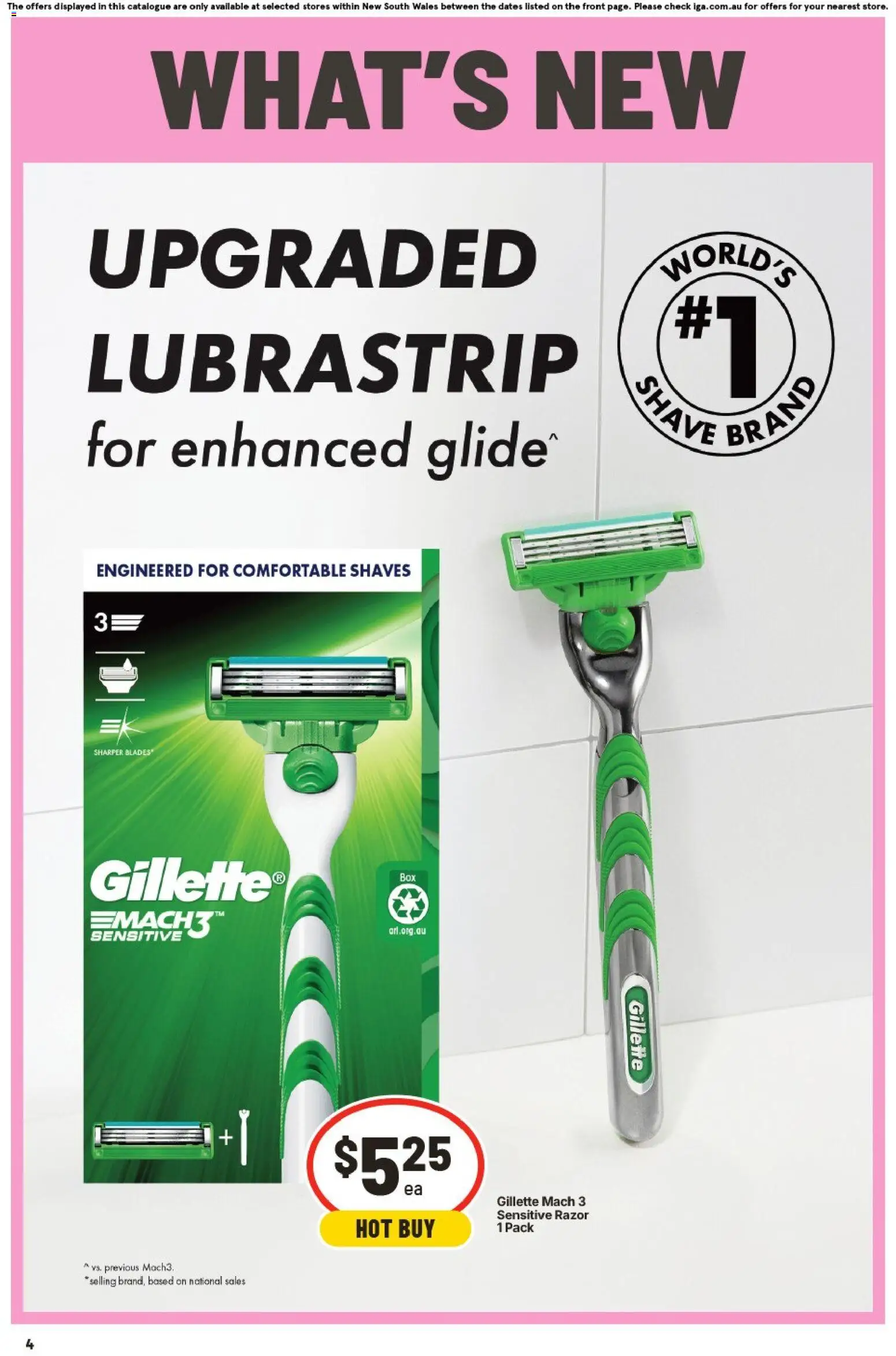 IGA catalogue - valid from 25/08/2026 | Page: 5 | Products: Razor