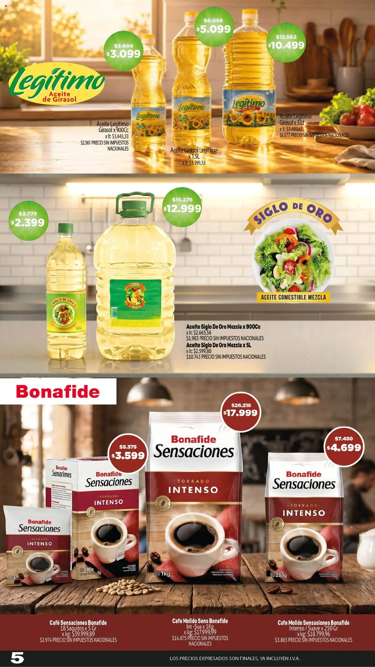 Makro Ofertas VOLVETE A LUSIONAR │ válido desde el 04.06.2026 | Página: 6 | Productos: Aceite, Café, Té