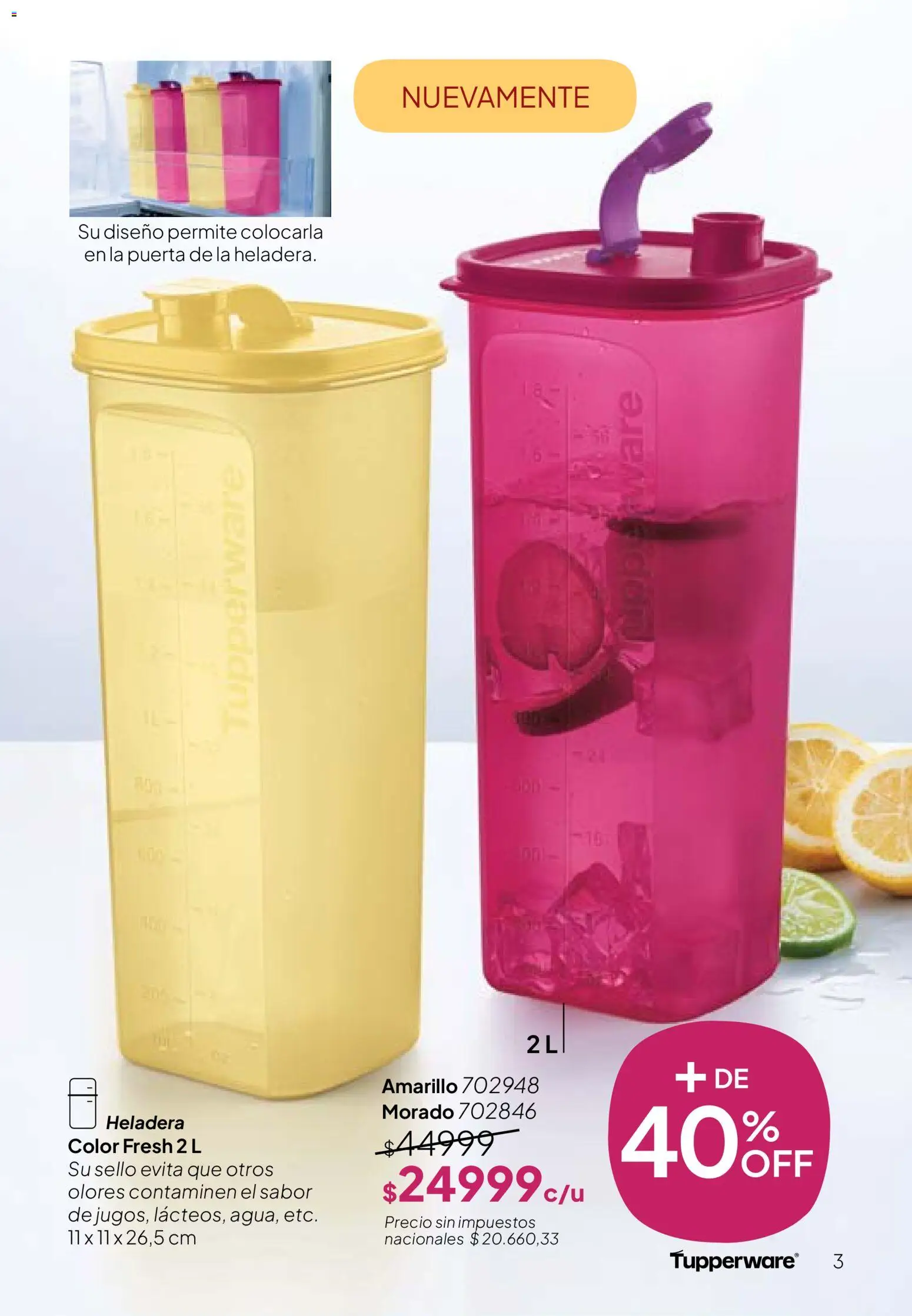 Tupperware Folleto │ válido desde el 10.04.2026 | Página: 4 | Productos: Heladera