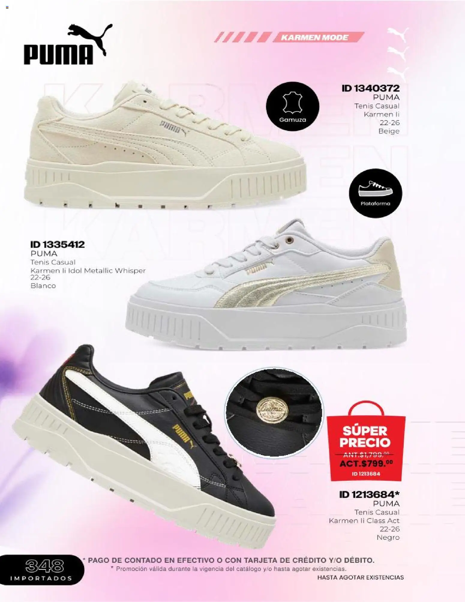Nuevas ofertas de Price Shoes válidas en toda la República Mexicana desde el 18/07/2026. ¡Encuentra las mejores ofertas en Price Shoes catálogo! | Página: 346