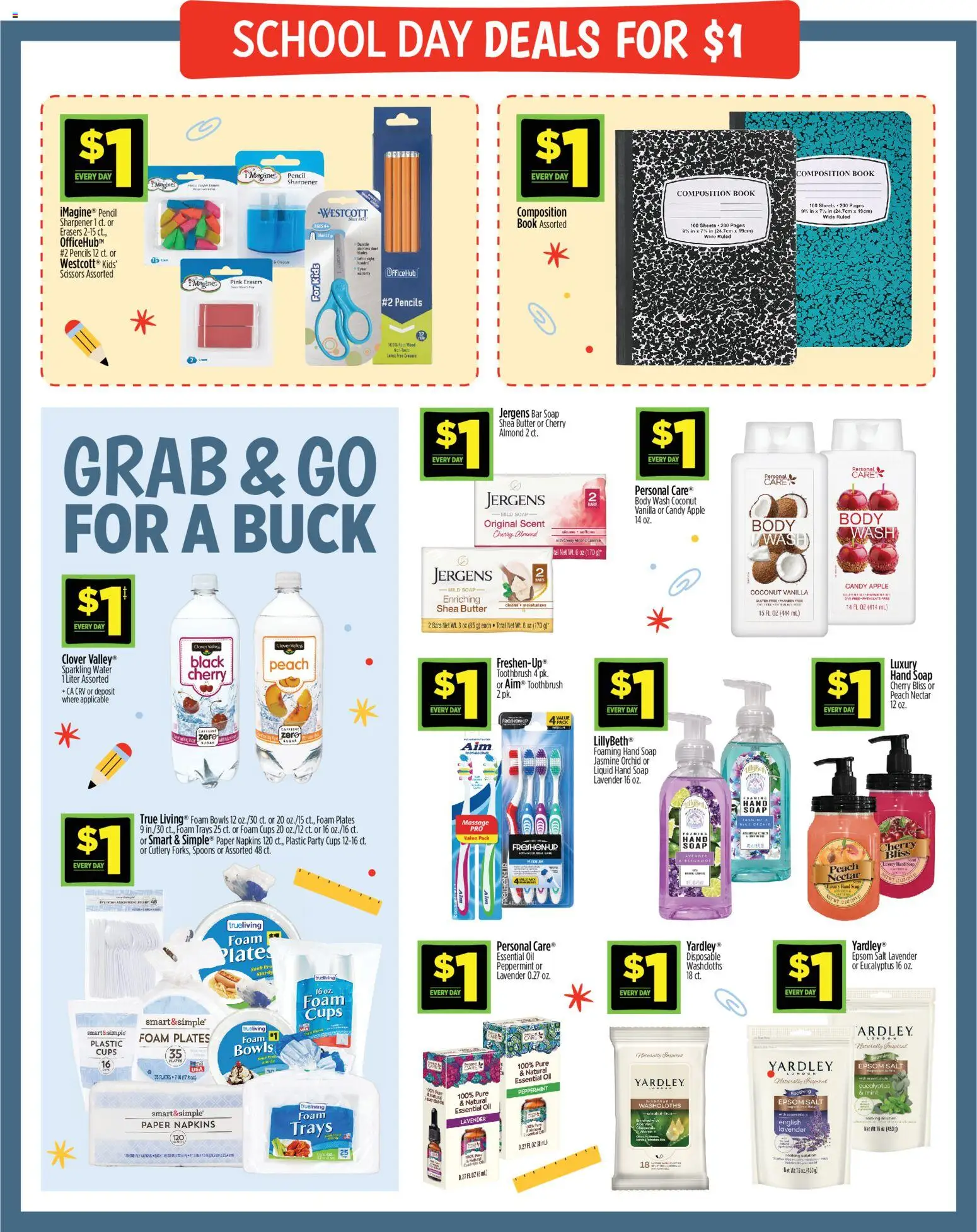 Dollar General Weekly Ad - TX - valid from 08/23/2026 | Page: 8 | Products: Orchid, Oil, Bar Soap, Water