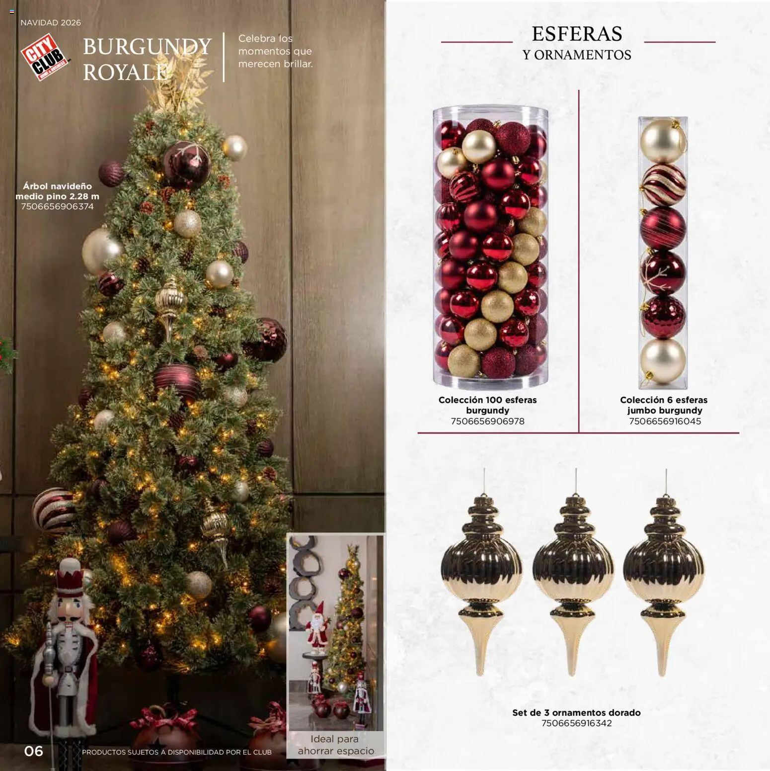 Nuevas ofertas de City Club válidas en toda la República Mexicana desde el 02/10/2026. ¡Encuentra las mejores ofertas en City Club Catálogo Navideño! | Página: 6