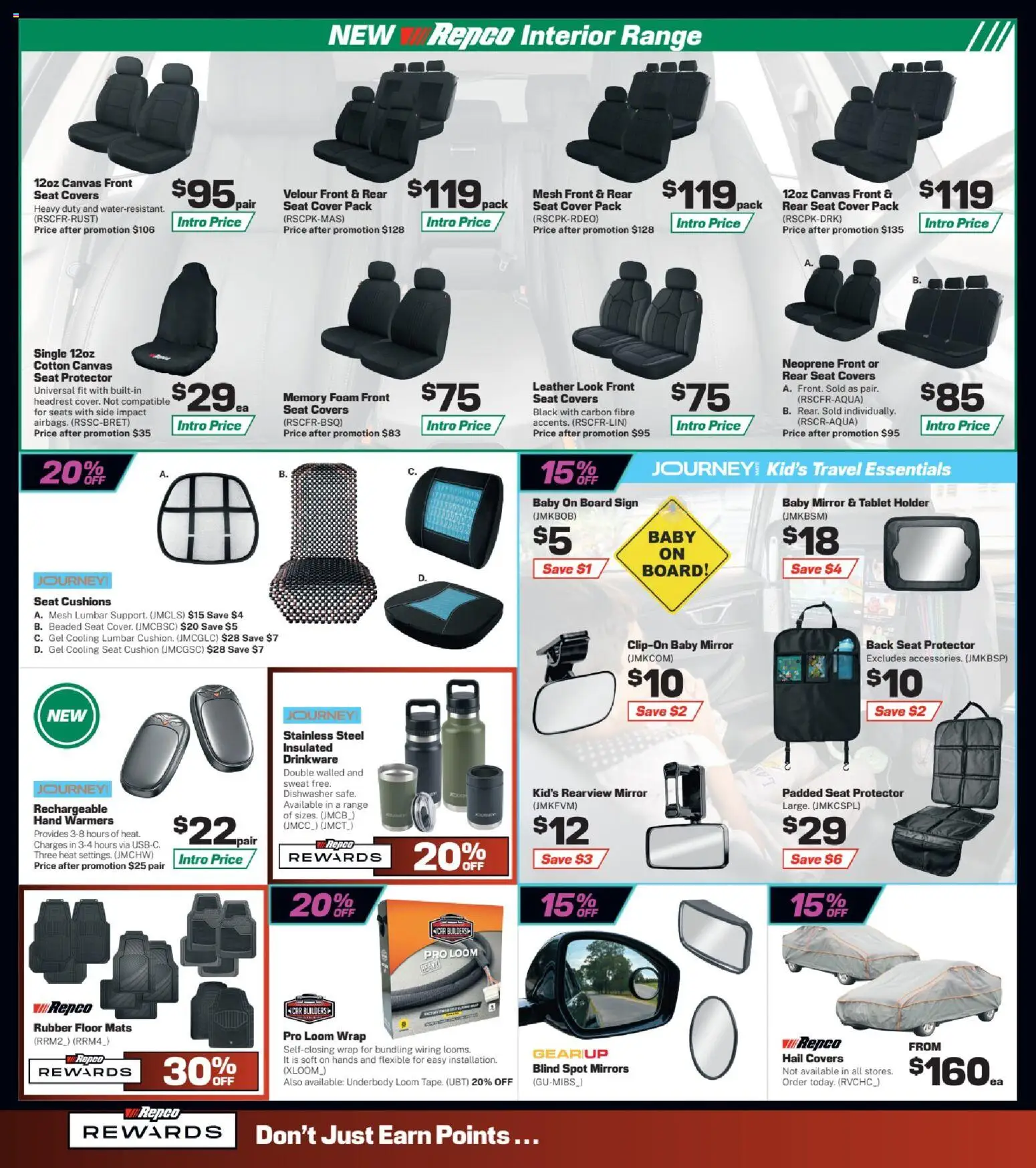 Repco catalogue - valid from 30/09/2026 | Page: 8 | Products: Cushion, Mirror, Tablet, Foam