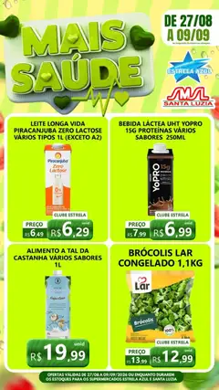 Estrela Azul ofertas Saudáveis - Pré-Visualização do folheto da loja Estrela Azul, válido de 27/08/2026
