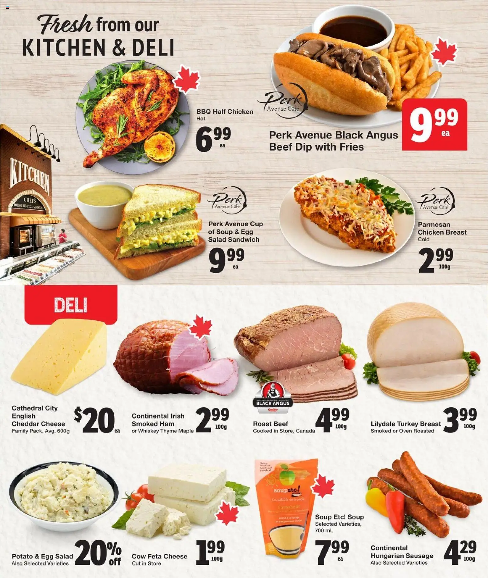 Quality Foods flyer valid from 07.05.2026 | Page: 7 | Products: Whiskey, Salad, Ham, Chicken