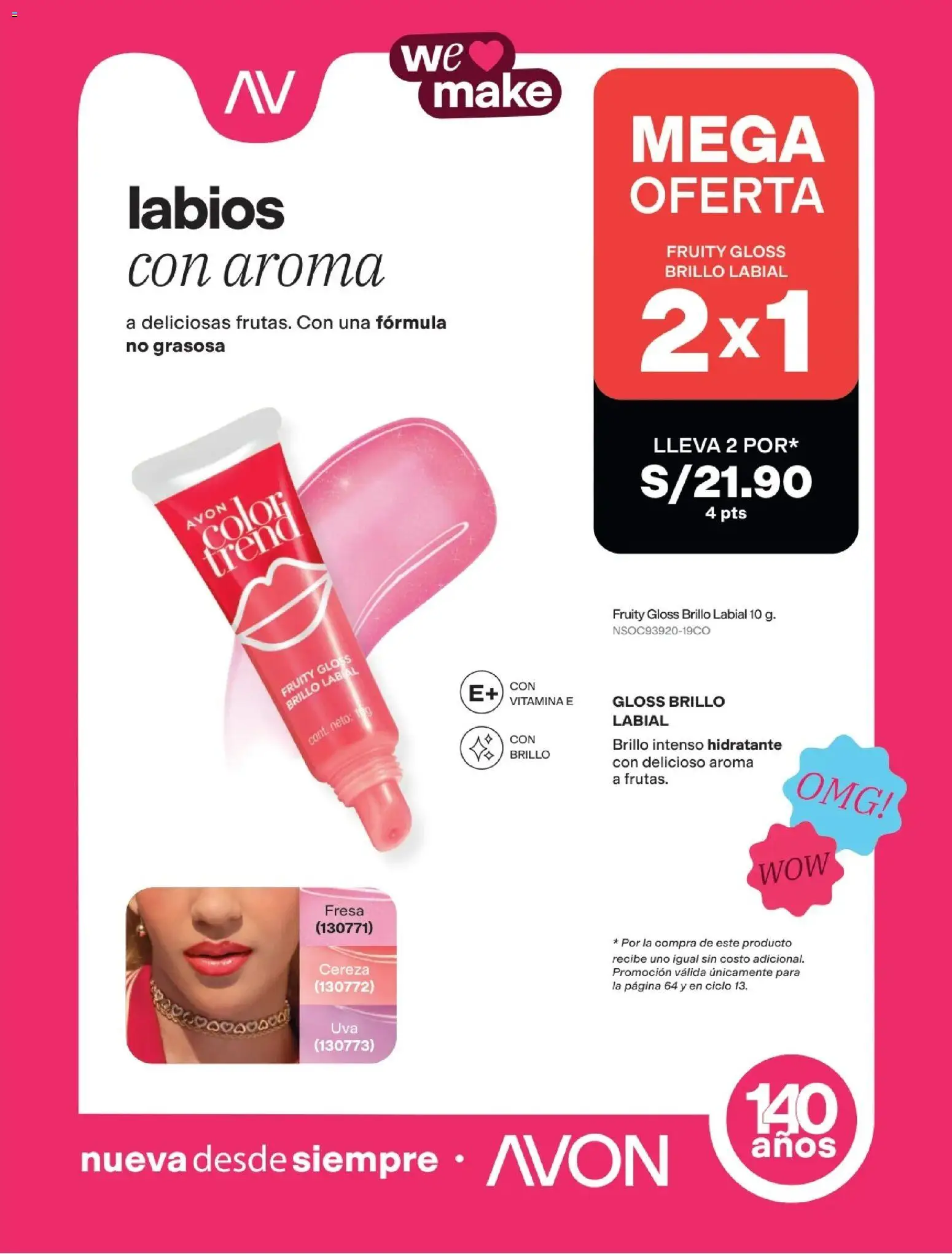 Catálogo Avon válido desde 11/08/2026 | Página: 64