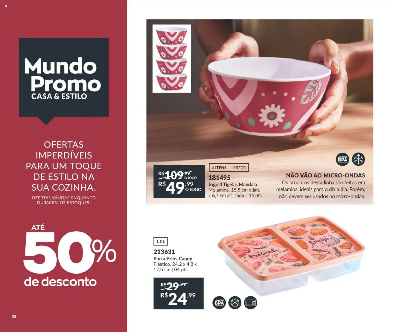 Avon Folheto - válido de 10/08/2026 | Página: 28 | Produtos: Microondas