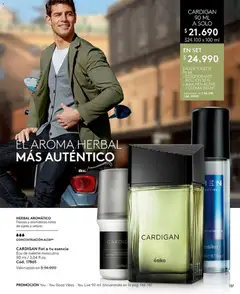 Catálogo Ésika Campaña 12 válido desde el 06.07.2026 | Página: 137 | Productos: Eau de toilette, Cardigan, Desodorante, Antitranspirante