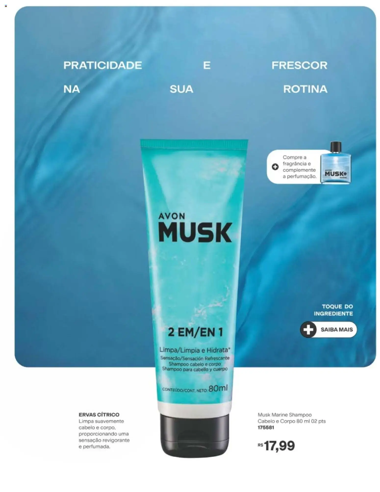 Avon Folheto - válido de 10/08/2026 | Página: 171 | Produtos: Shampoo, Fragrância