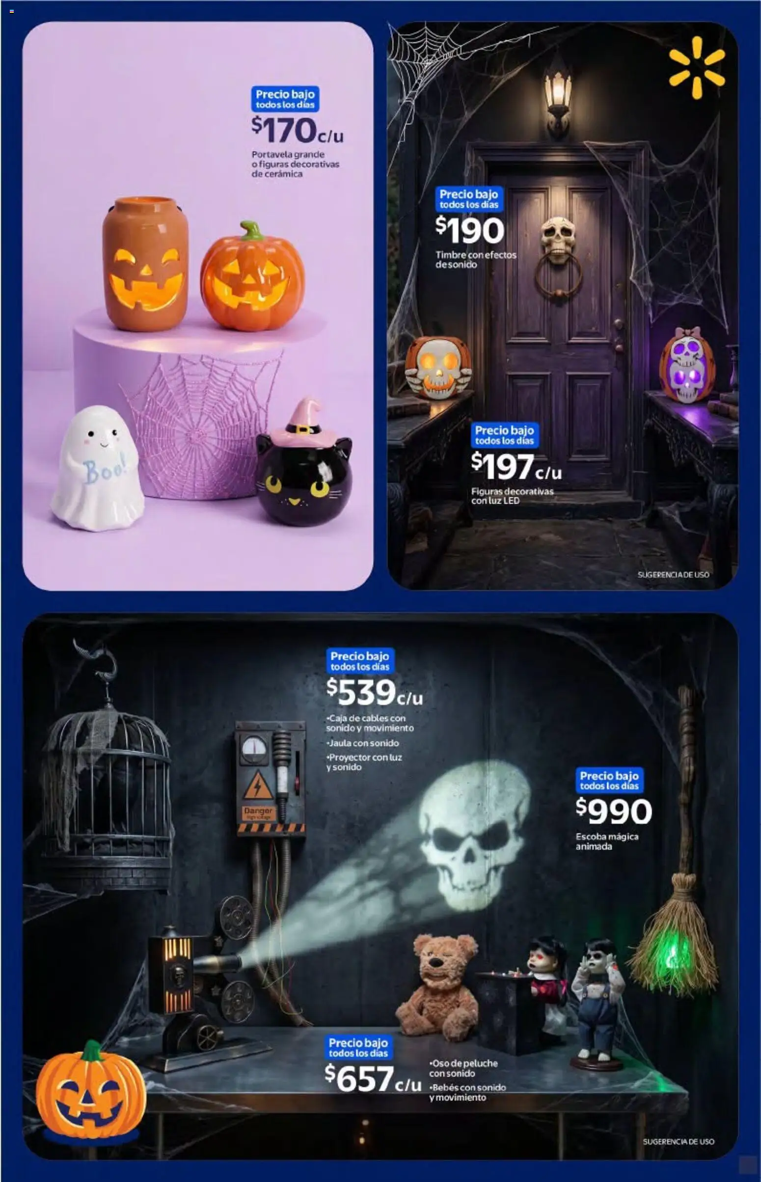 Nuevas ofertas de Walmart válidas en toda la República Mexicana desde el 01/10/2026. ¡Encuentra las mejores ofertas en Walmart folleto Halloween! | Página: 6