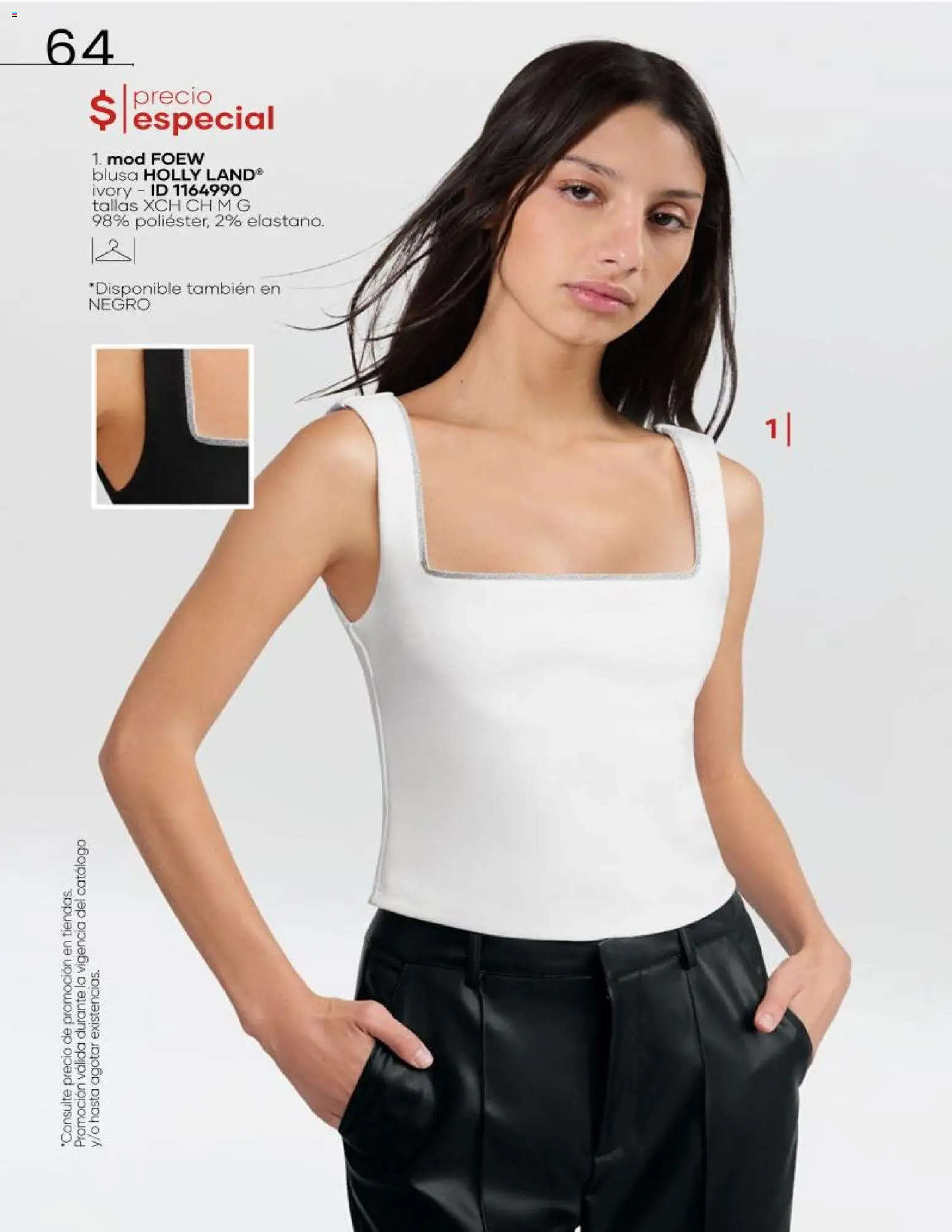 Nuevas ofertas de Price Shoes válidas en toda la República Mexicana desde el 16.06.2026. ¡Encuentra las mejores ofertas en Price Shoes catálogo Cierre de temporada! | Página: 64 | Productos: Blusa