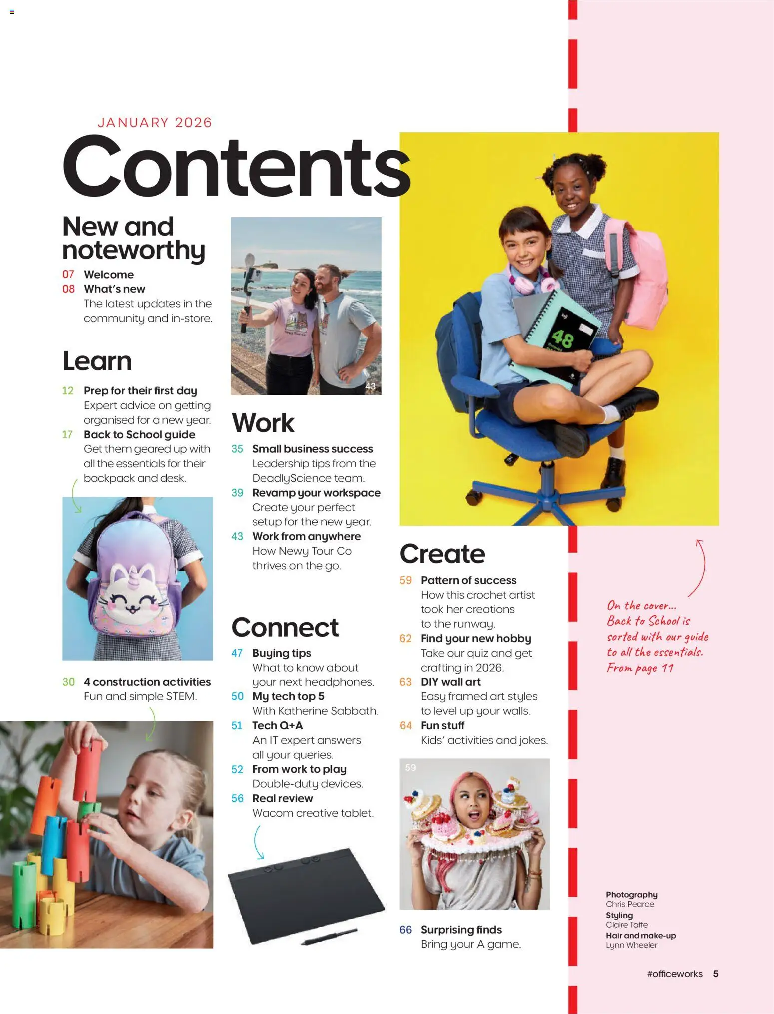 Officeworks weekly catalogue from 01/01/2026