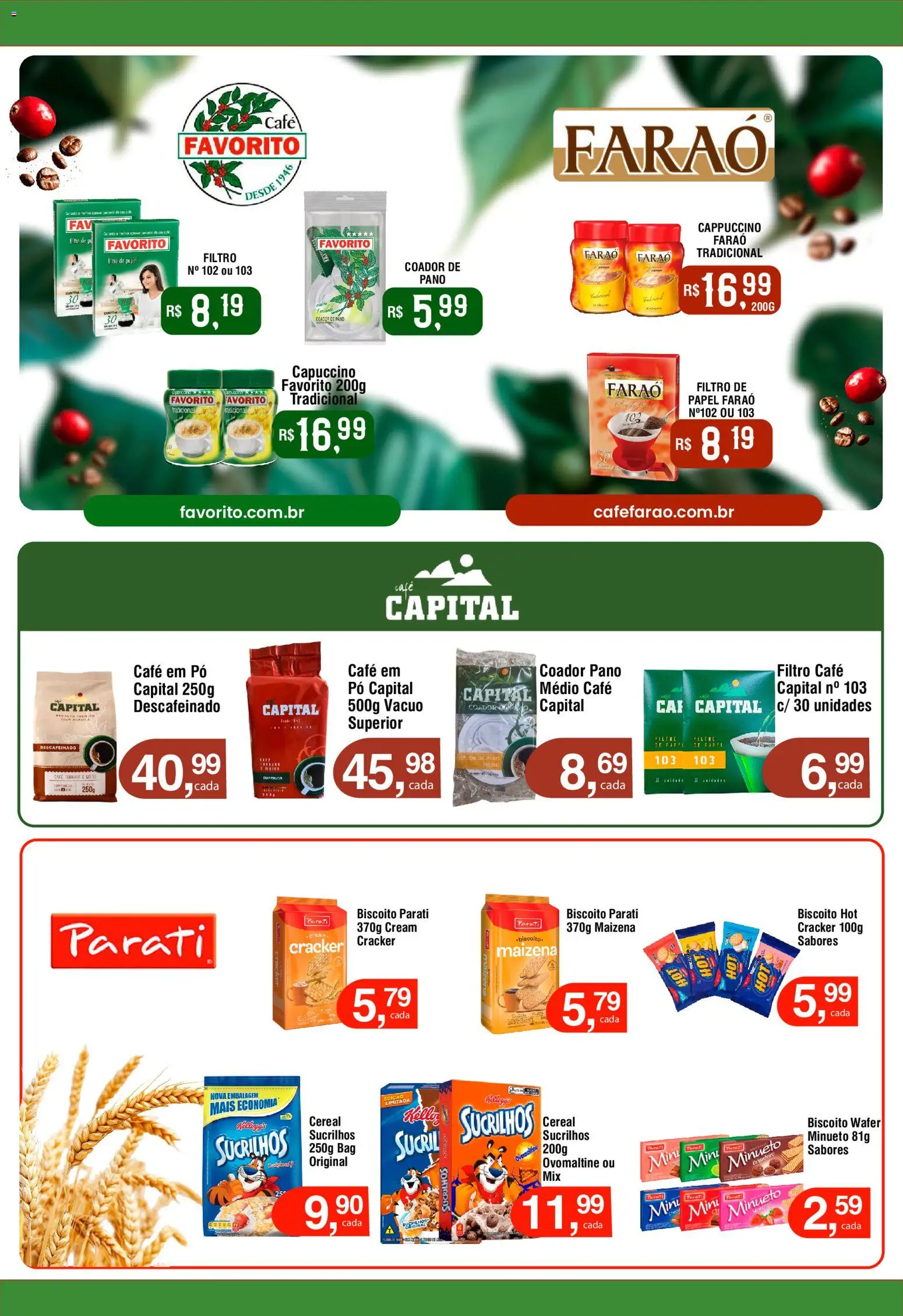 Royal Supermercados Folheto - válido de 15.06.2026 | Página: 11 | Produtos: Biscoito parati, Pó, Biscoito, Café
