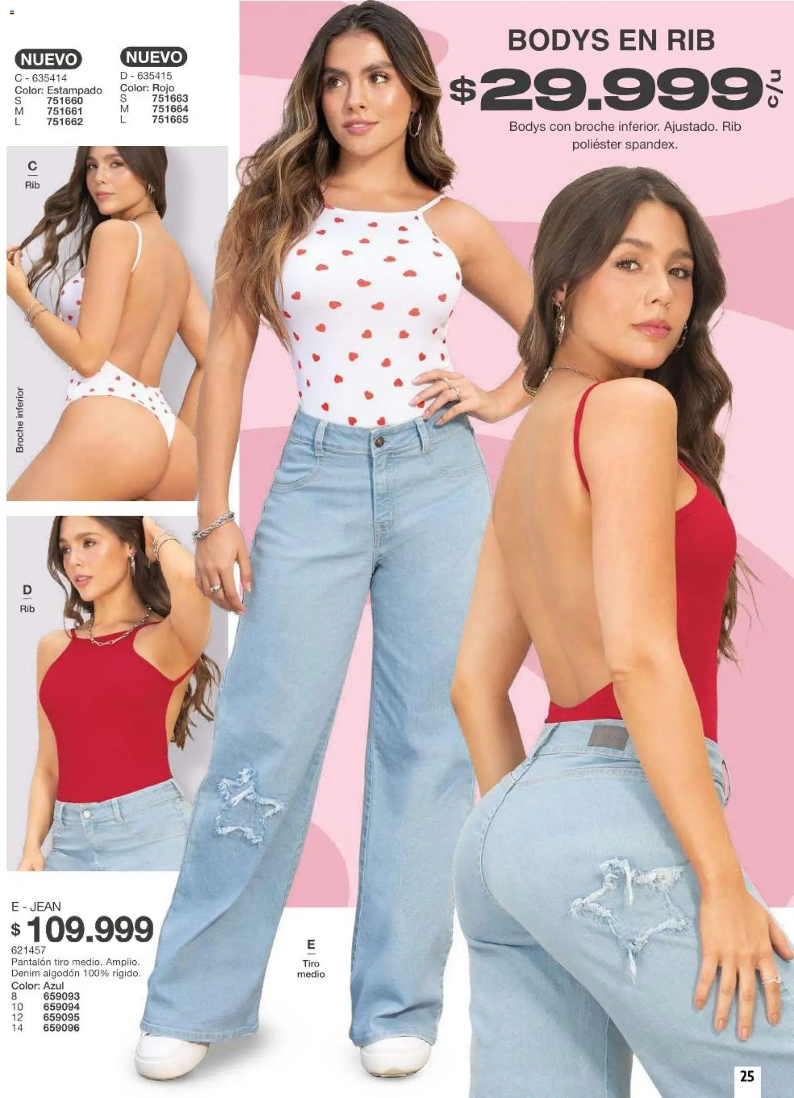 Carmel revista - valida desde el 11/08/2026 | Página: 25 | Productos: Algodón, Jean