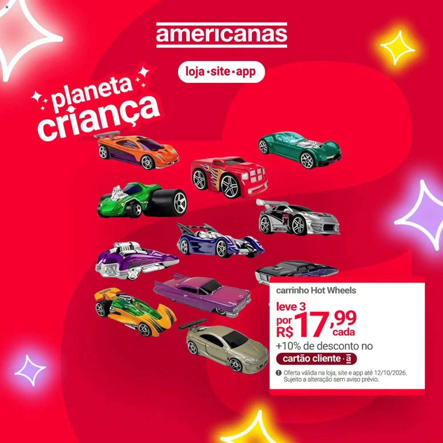 Lojas Americanas Folheto - válido de 06/10/2026 | Página: 1