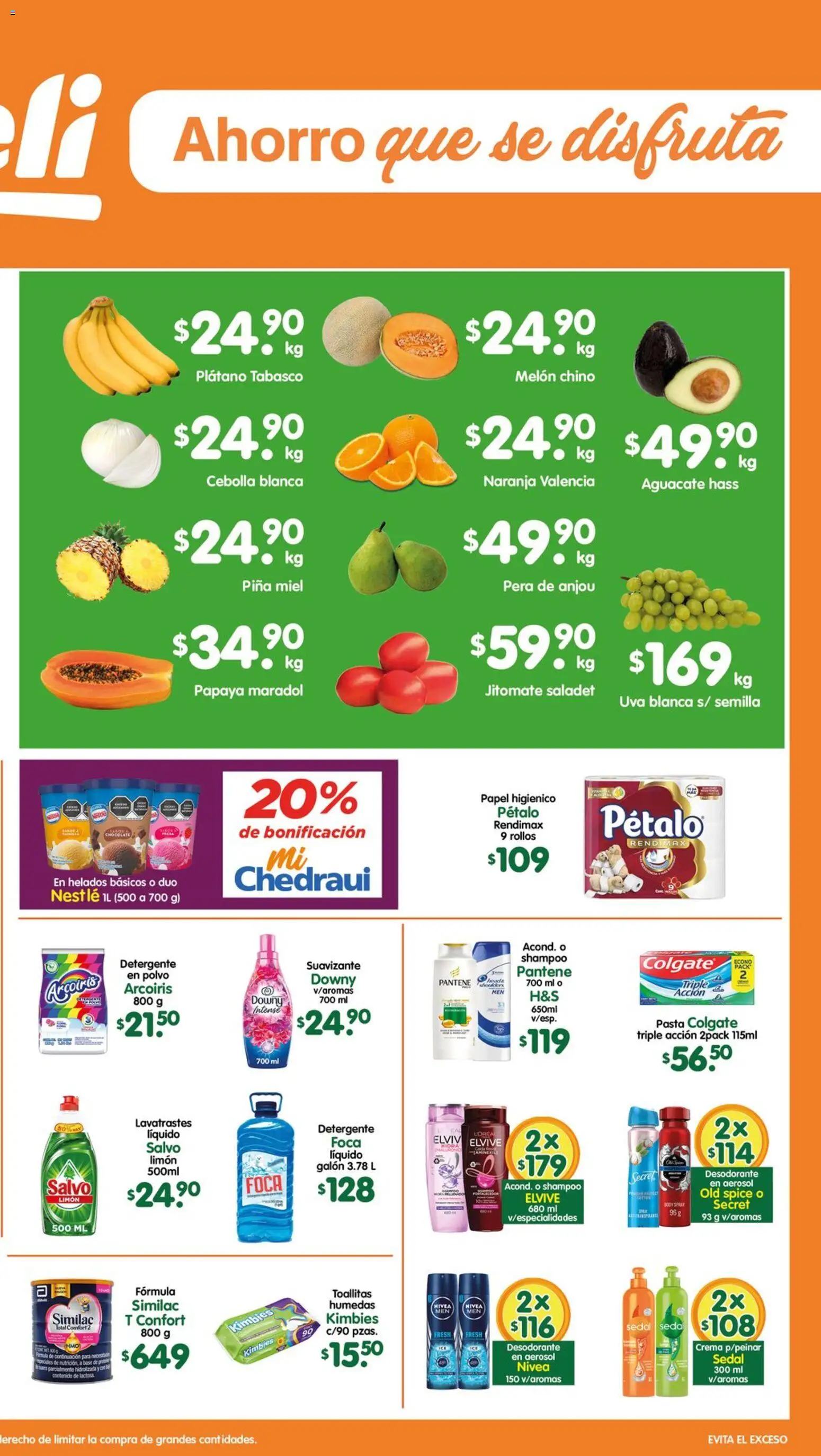 Nuevas ofertas de Arteli válidas en toda la República Mexicana desde el 04.05.2026. ¡Encuentra las mejores ofertas en Arteli folleto Valles! | Página: 2 | Productos: Detergente, Sal, Chocolate, Pasta