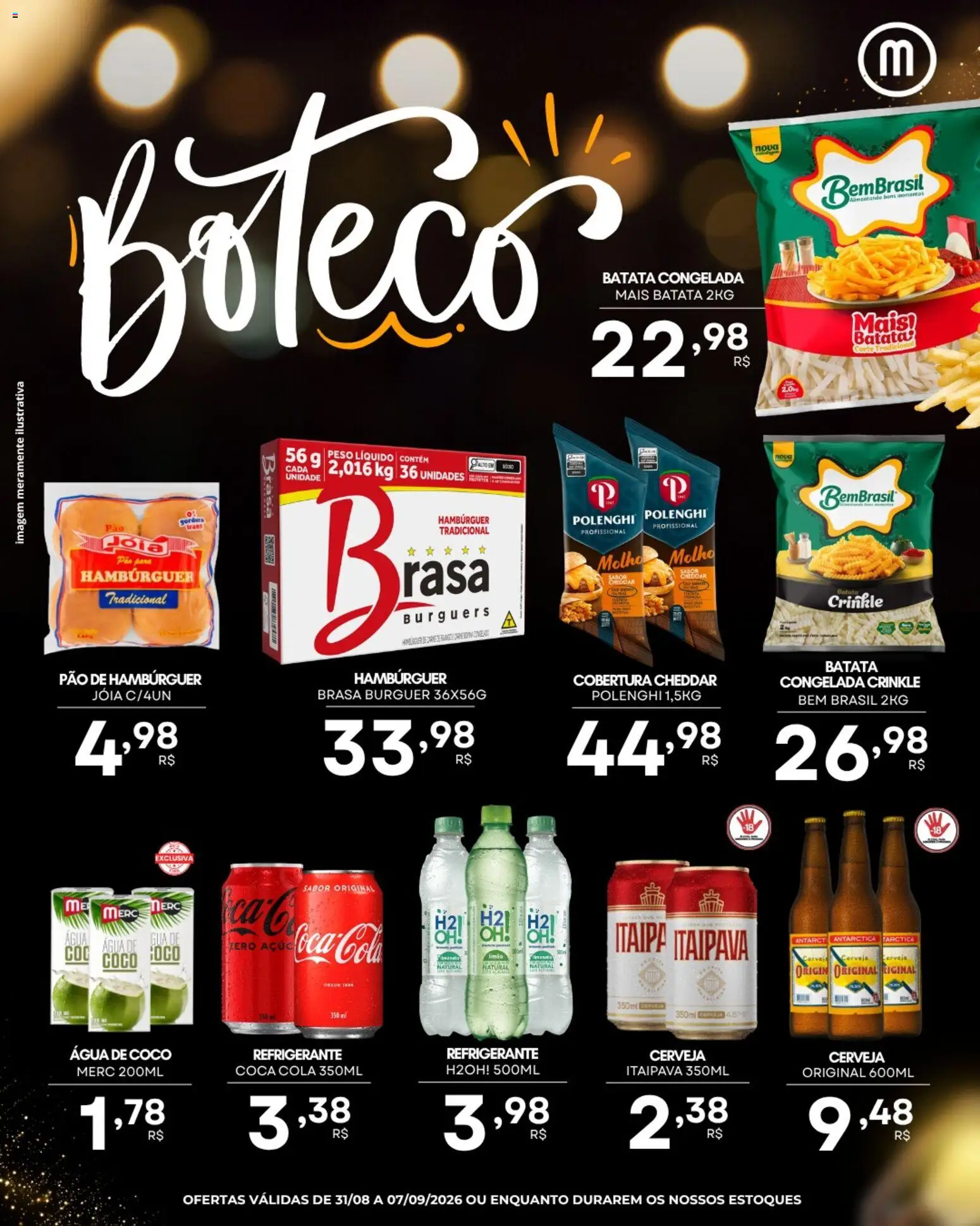 Mercadão Atacadista Folheto - válido de 31/08/2026 | Página: 4 | Produtos: Coco, Água de coco, Cola, Refrigerante