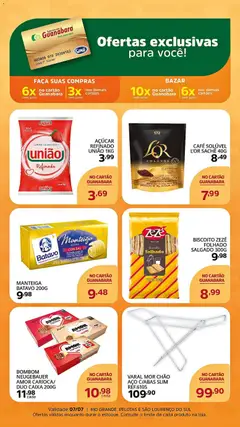 Supermercado Guanabara ofertas Exclusivas - Pré-Visualização do folheto da loja Supermercado Guanabara, válido de 26/06/2026