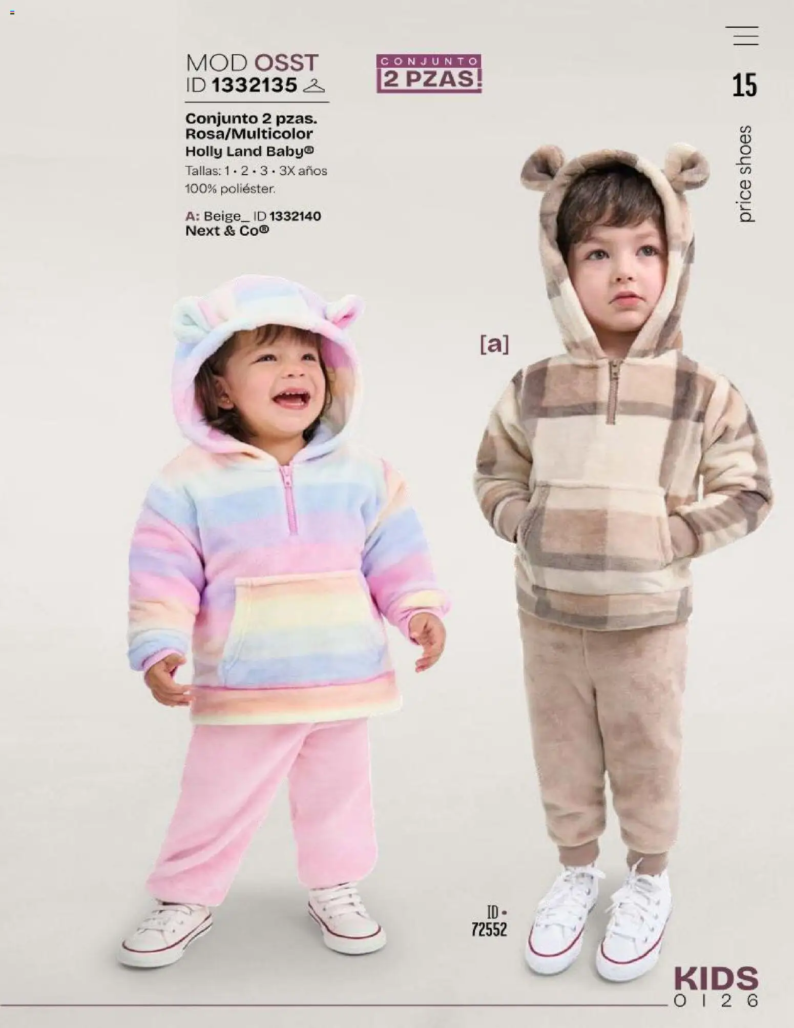 Nuevas ofertas de Price Shoes válidas en toda la República Mexicana desde el 01/10/2026. ¡Encuentra las mejores ofertas en Price Shoes catálogo Kids! | Página: 15