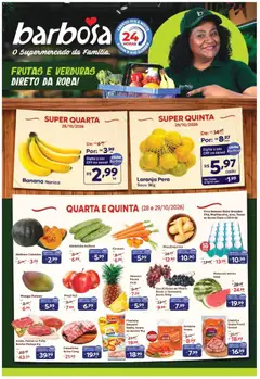 Barbosa Supermercados - Ofertas da semana - Pré-Visualização do folheto da loja Barbosa Supermercados, válido de 28/10/2026