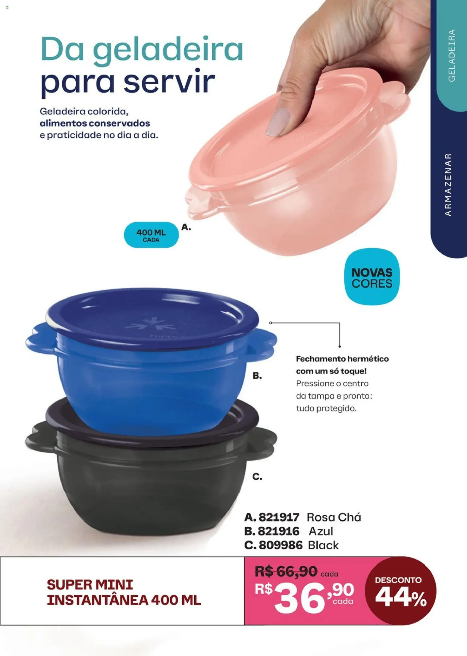 Tupperware Folheto - válido de 01/10/2026 | Página: 25 | Produtos: Geladeira, Chá, Alimentos
