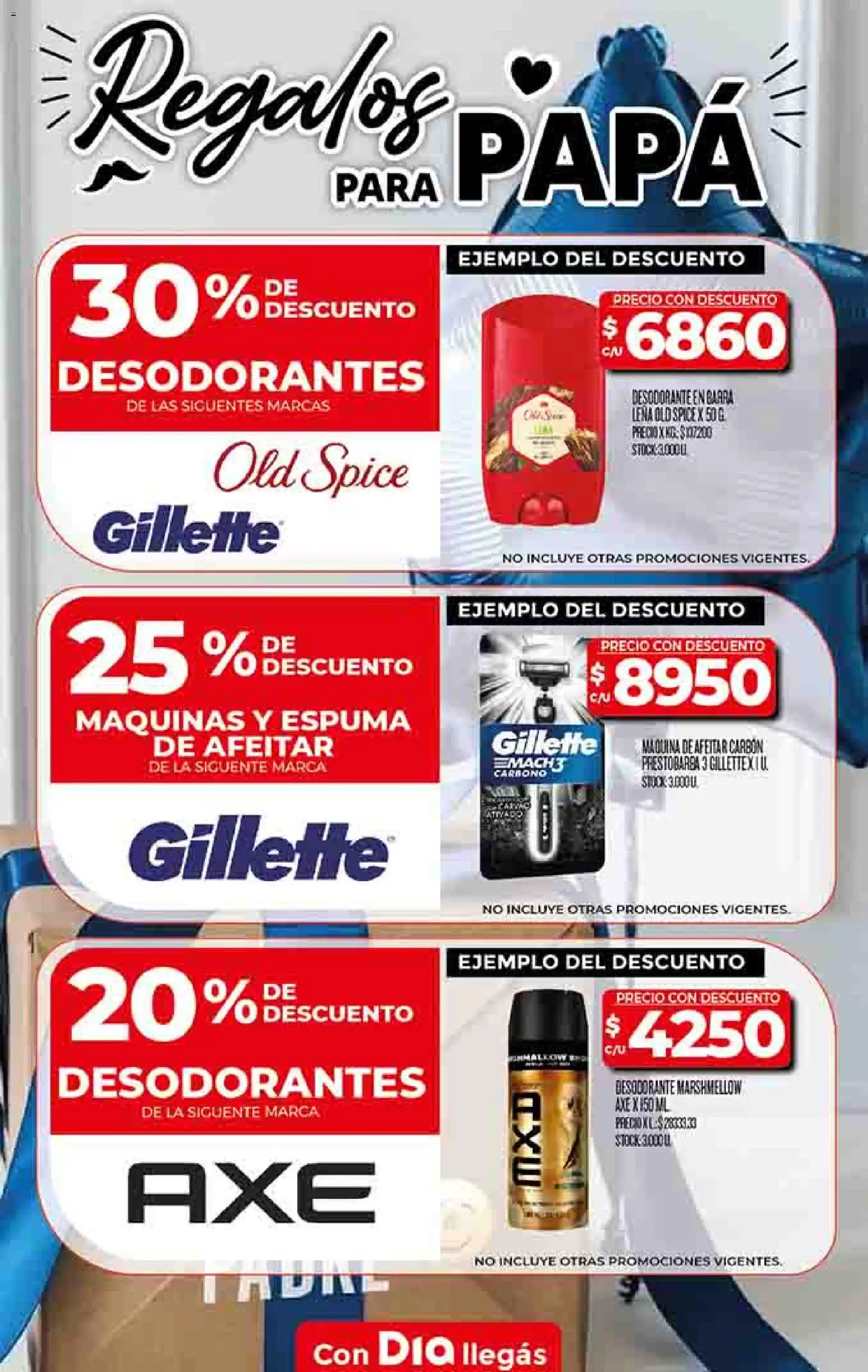 Supermercado DIA Ofertas │ válido desde el 17.06.2026 | Página: 10 | Productos: Maquina de afeitar, Papa, Espuma de afeitar, Desodorante