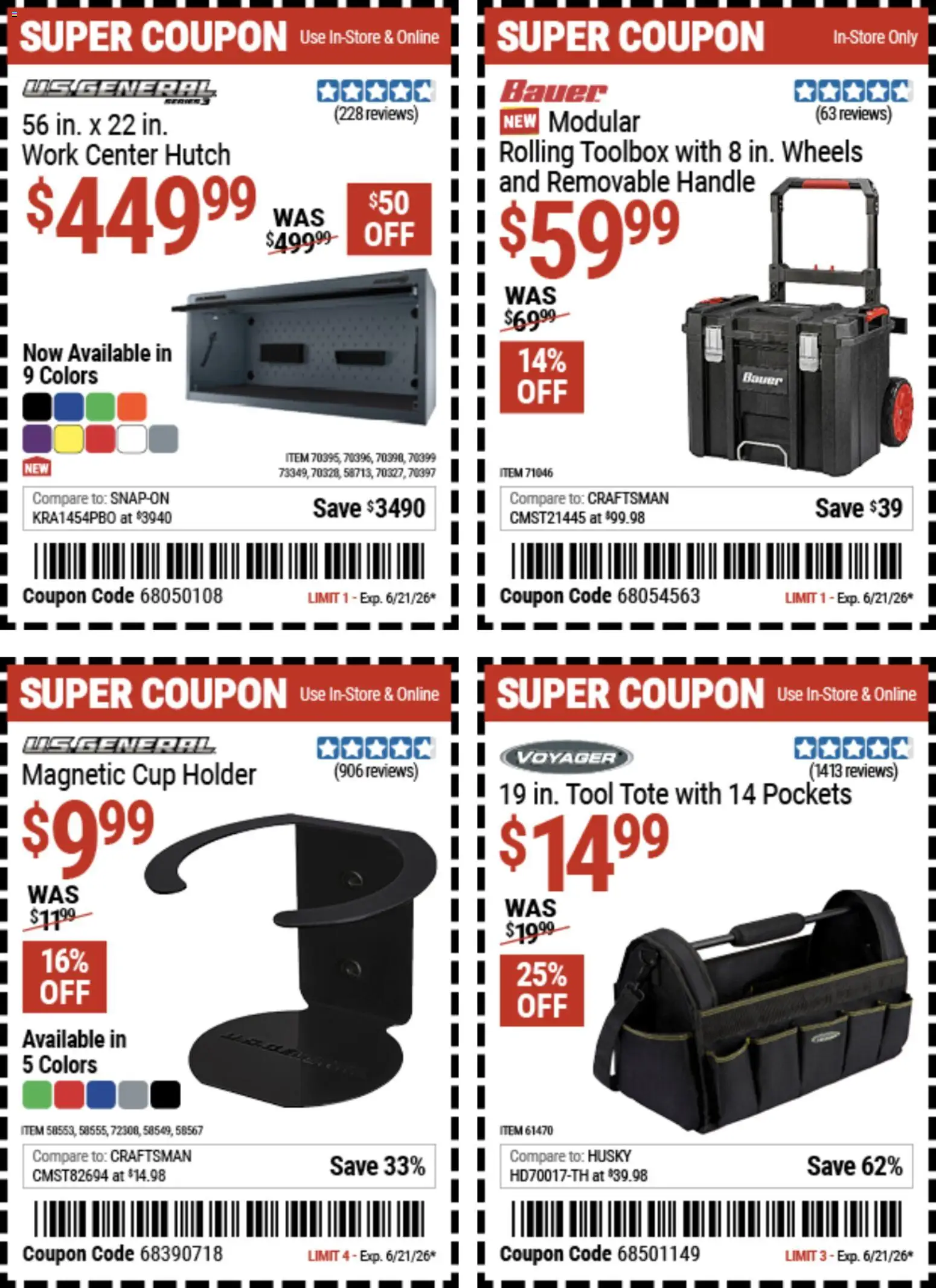 Harbor Freight Weekly Ad - valid from 08.06.2026 | Page: 10