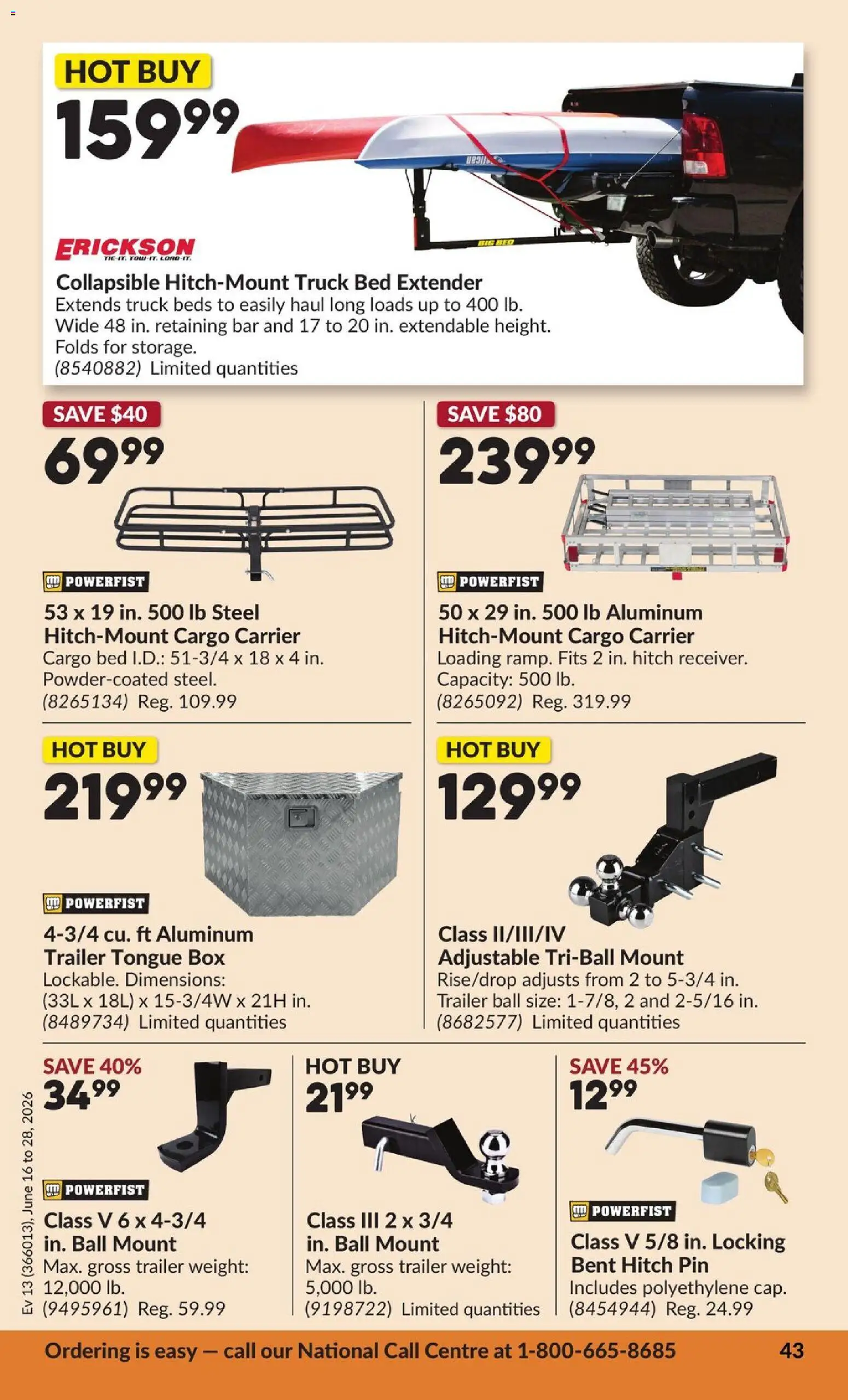 Princess Auto flyer valid from 16.06.2026 | Page: 47 | Products: Bed, Box