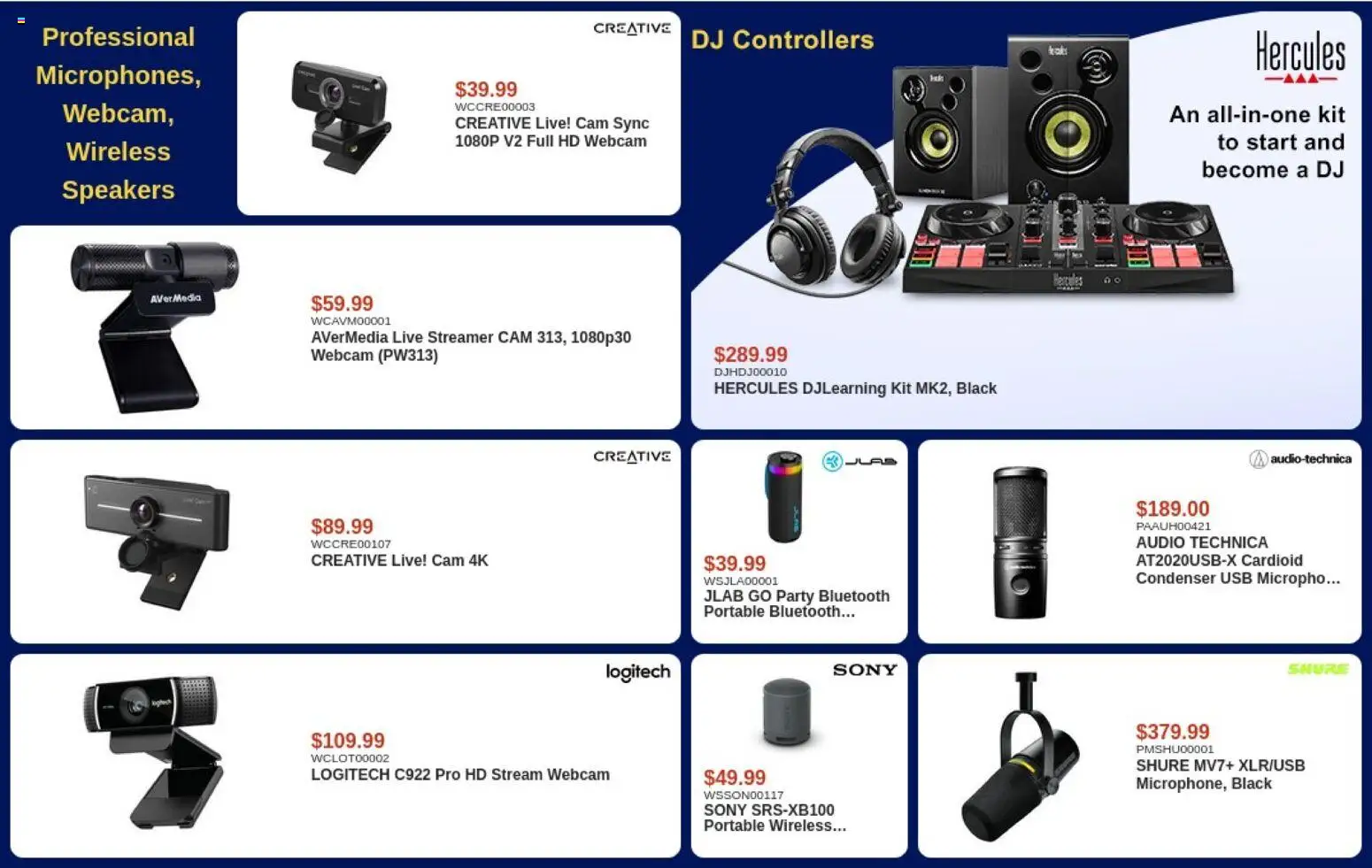 Canada Computers flyer valid from Jul 24, 2026 | Page: 10 | Products: Audio