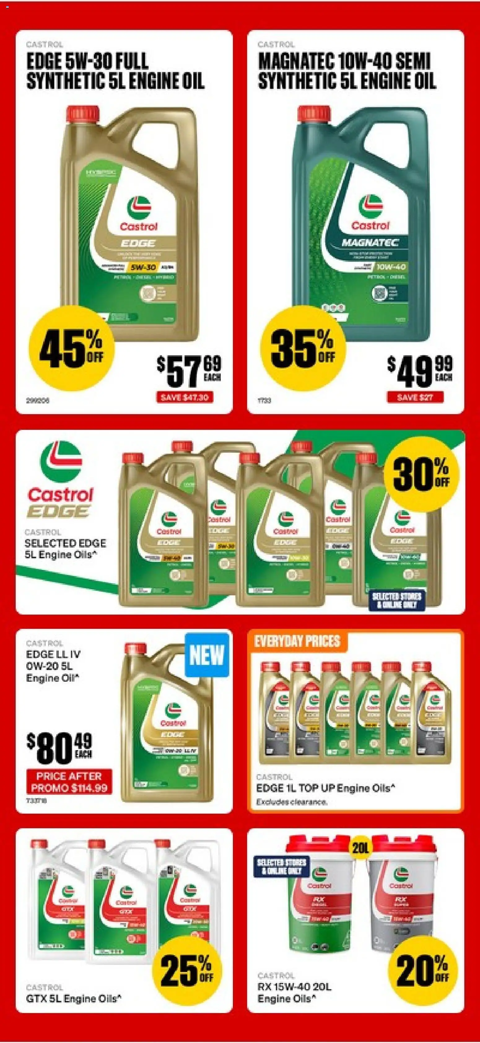 Supercheap Auto catalogue - valid from 08/09/2026 | Page: 6 | Products: Oil