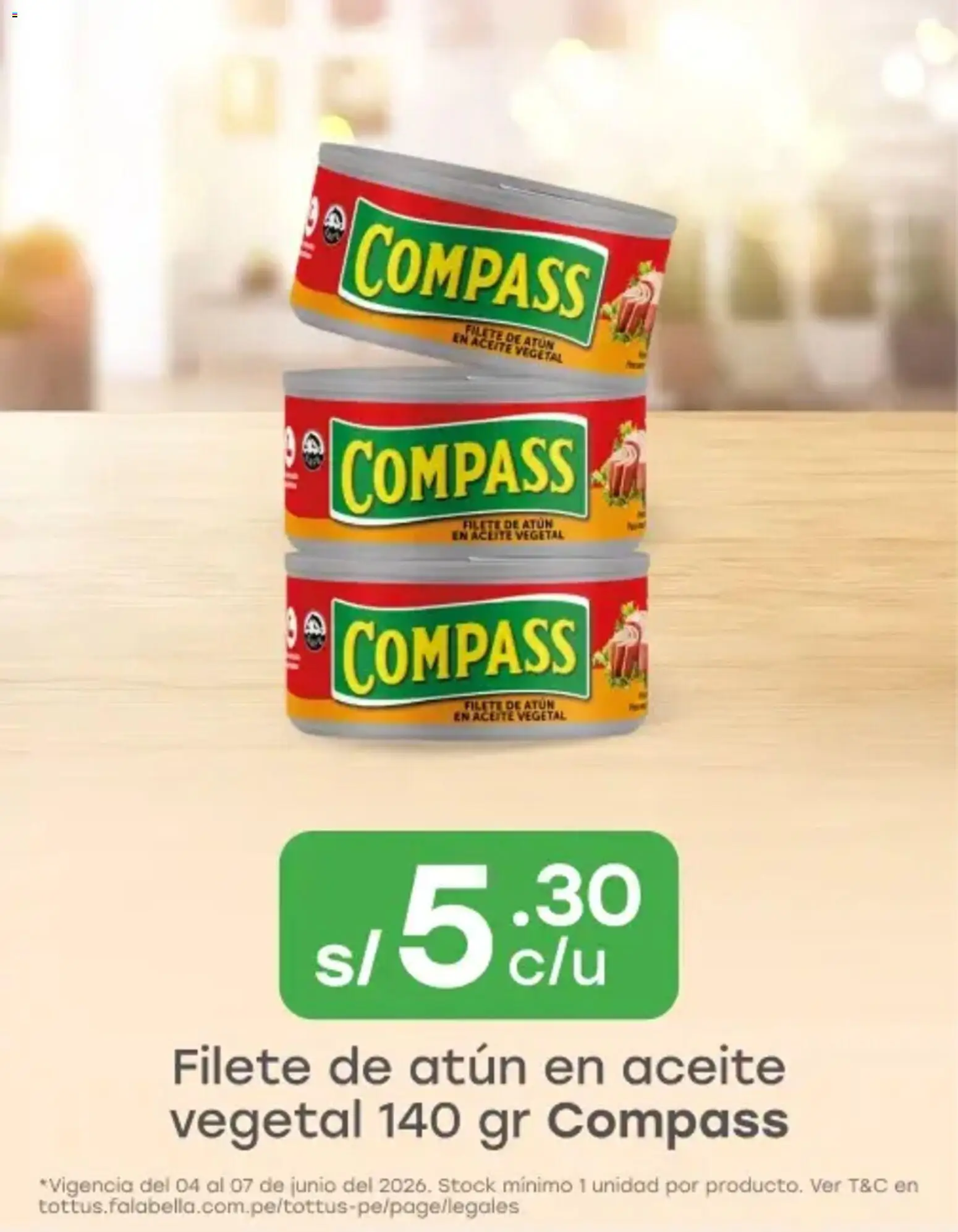 Catálogo Tottus válido desde 04.06.2026 | Página: 6 | Productos: Aceite