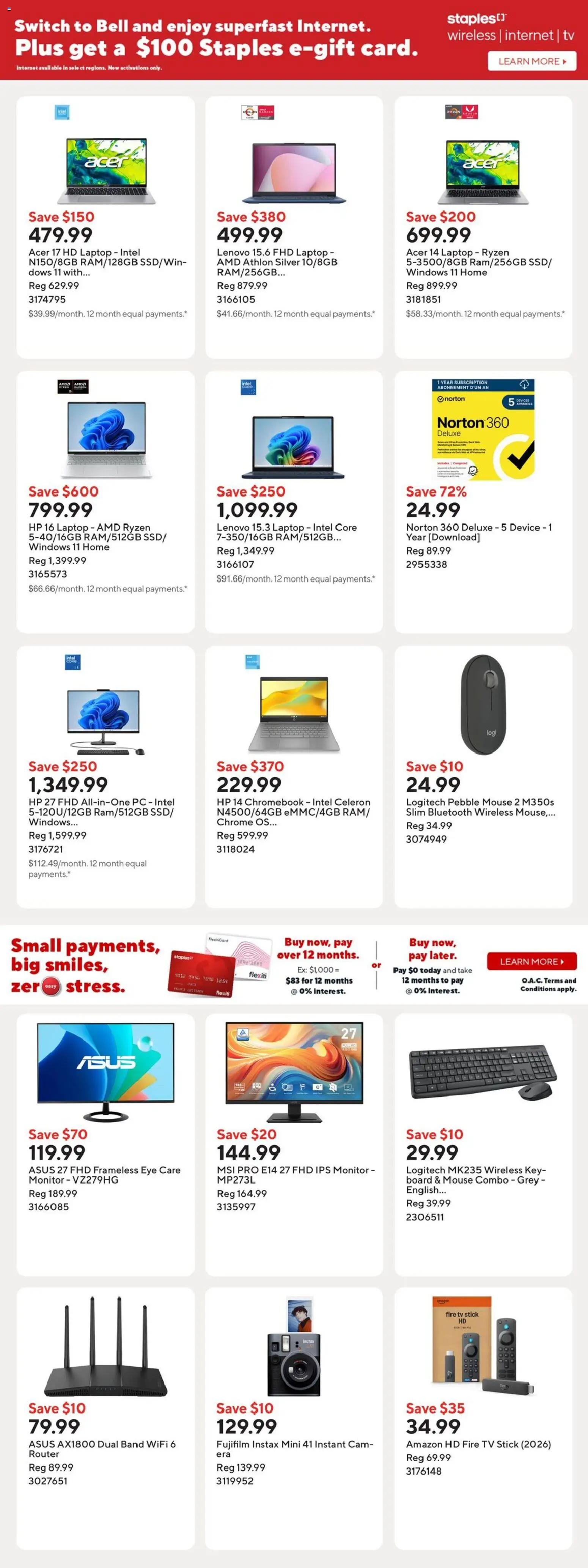 Staples flyer valid from Oct 30, 2026 | Page: 6