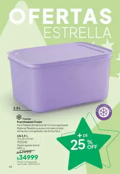 Vista previa Tupperware Folleto válido desde el 01/07/2026 | Página: 45 | Productos: Freezer