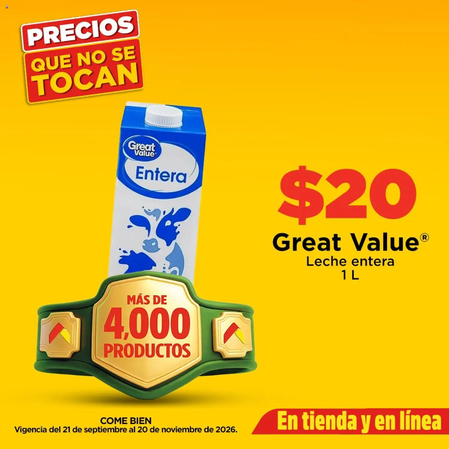 Nuevas ofertas de Bodega Aurrerá válidas en toda la República Mexicana desde el 21/09/2026. ¡Encuentra las mejores ofertas en Bodega Aurrerá folleto Con esto resolvió el desayuno de toda la familia! | Página: 3