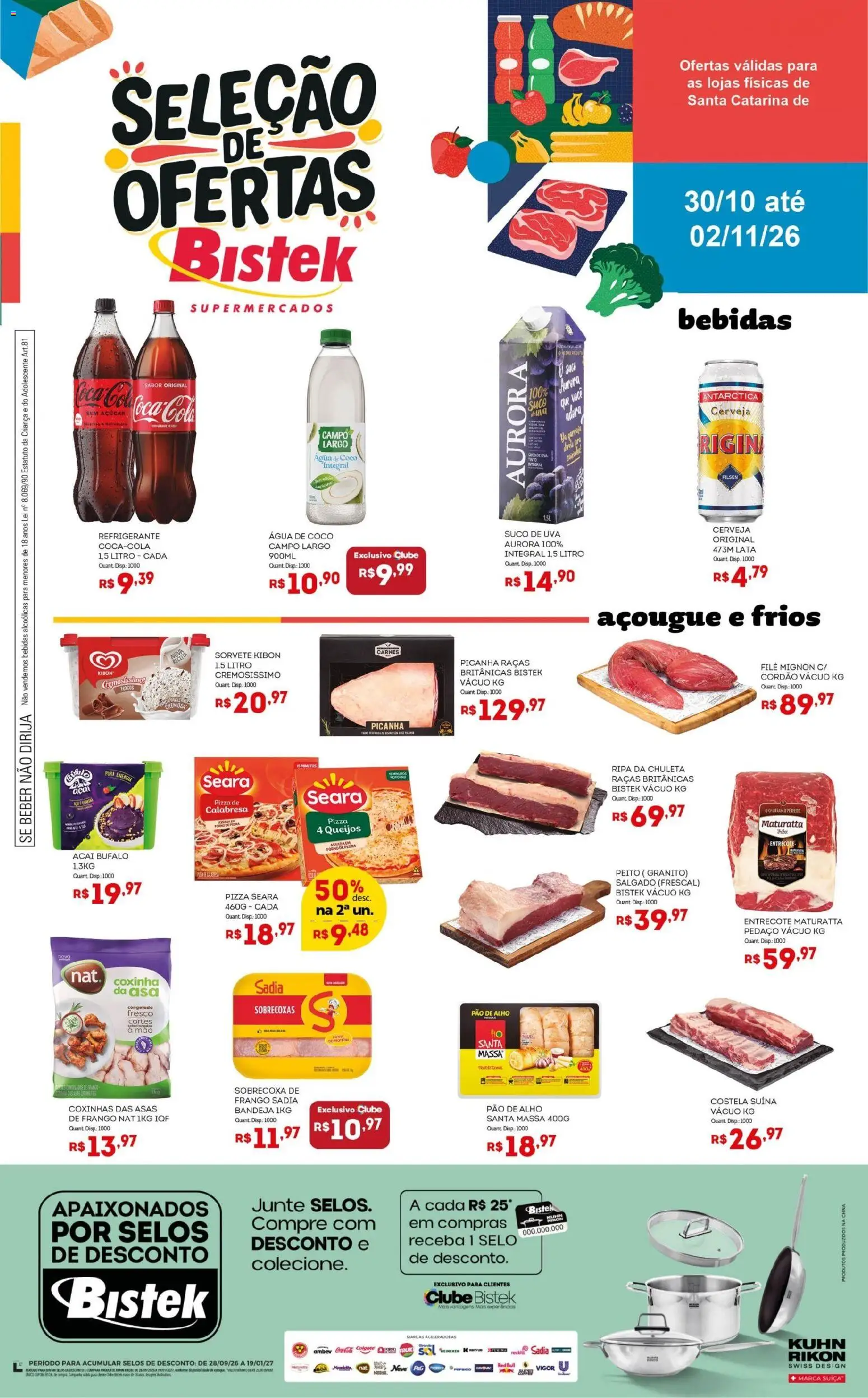 Bistek Supermercados Folheto - válido de 30/10/2026 | Página: 1