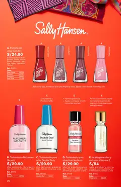Vista previa de folleto Leonisa catálogo - Aliados Leonisa de la Leonisa válido desde 25/06/2026 | Página: 20 | Productos: Esmalte de uñas, Pincel, Aceite, Té