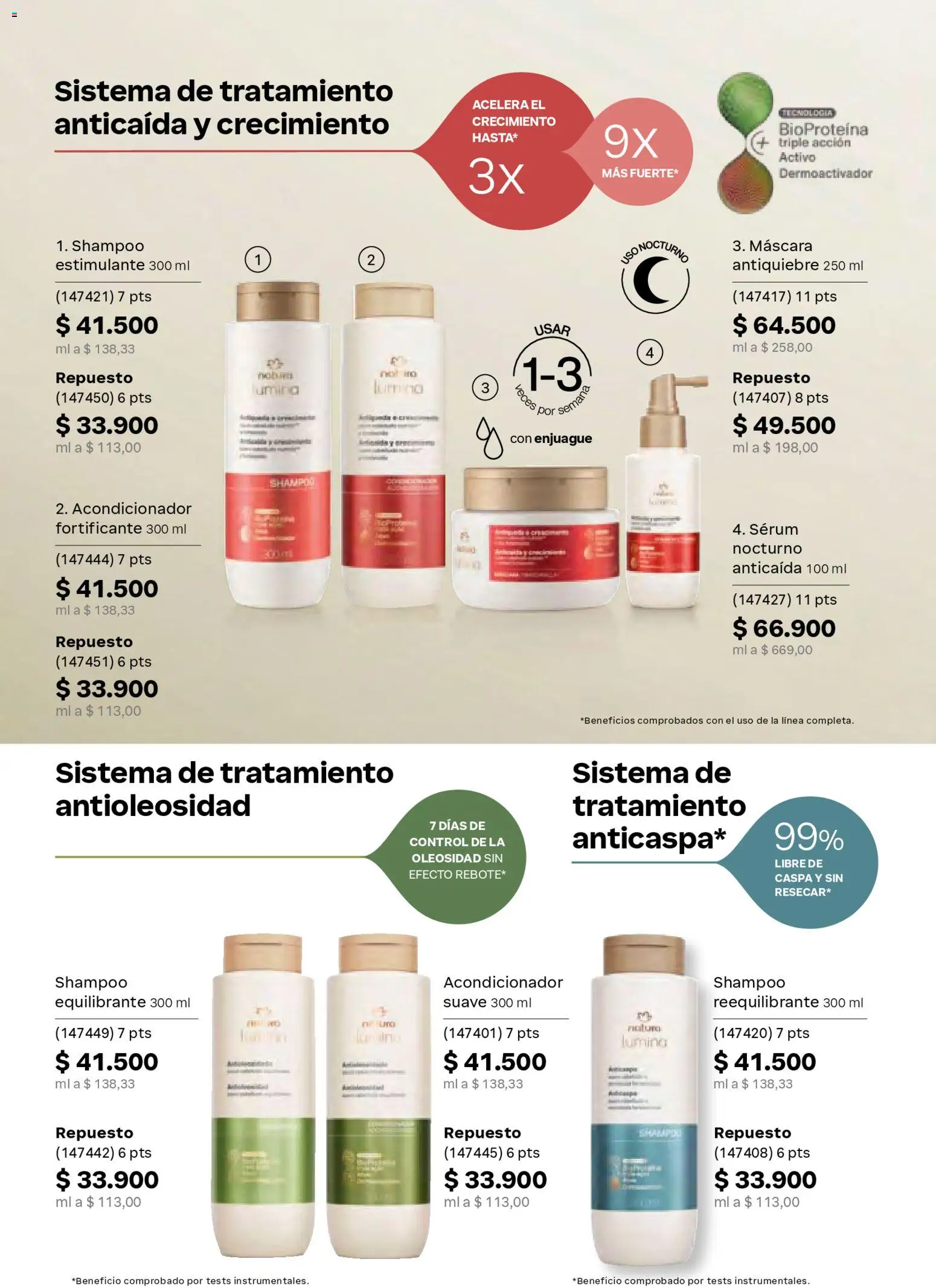 Natura revista - valida desde el 08.04.2026 | Página: 20 | Productos: Serum, Shampoo, Máscara, Acondicionador