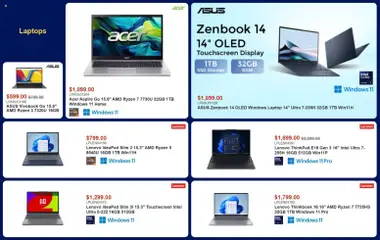 Preview of Canada Computers weekly flyer from shop Canada Computers valid from Jul 17, 2026 | Page: 3