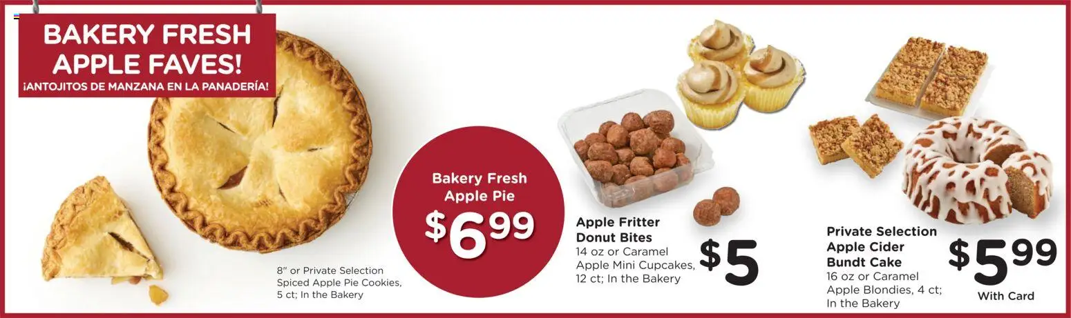 Ralphs Weekly Ad - valid from 08/19/2026 | Page: 10 | Products: Cider, Cake, Apple Pie, Donut