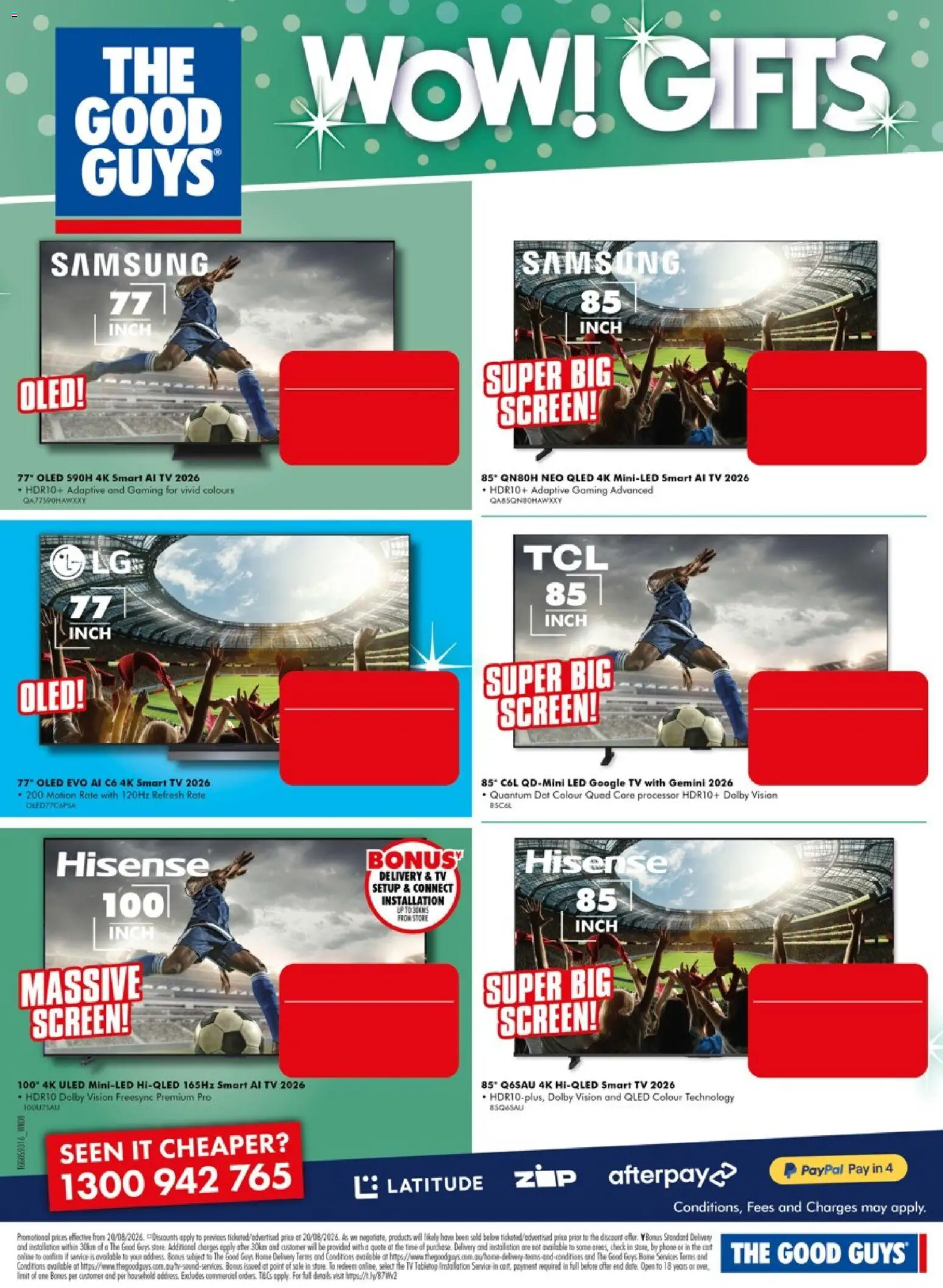 The Good Guys catalogue - valid from 18/08/2026 | Page: 6 | Products: Household, Phone, Tv, Smart tv