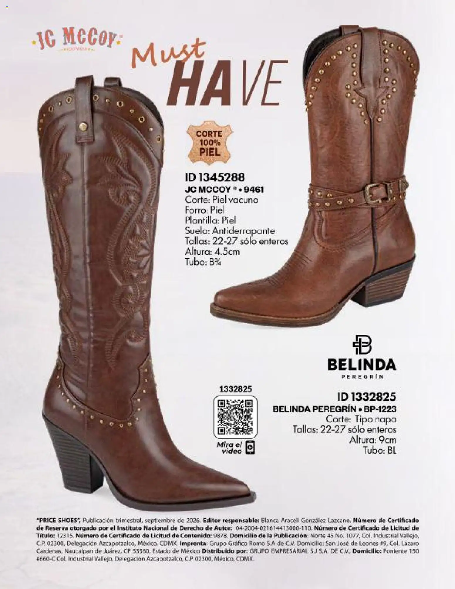 Nuevas ofertas de Price Shoes válidas en toda la República Mexicana desde el 21/10/2026. ¡Encuentra las mejores ofertas en Price Shoes Mini catálogo! | Página: 2