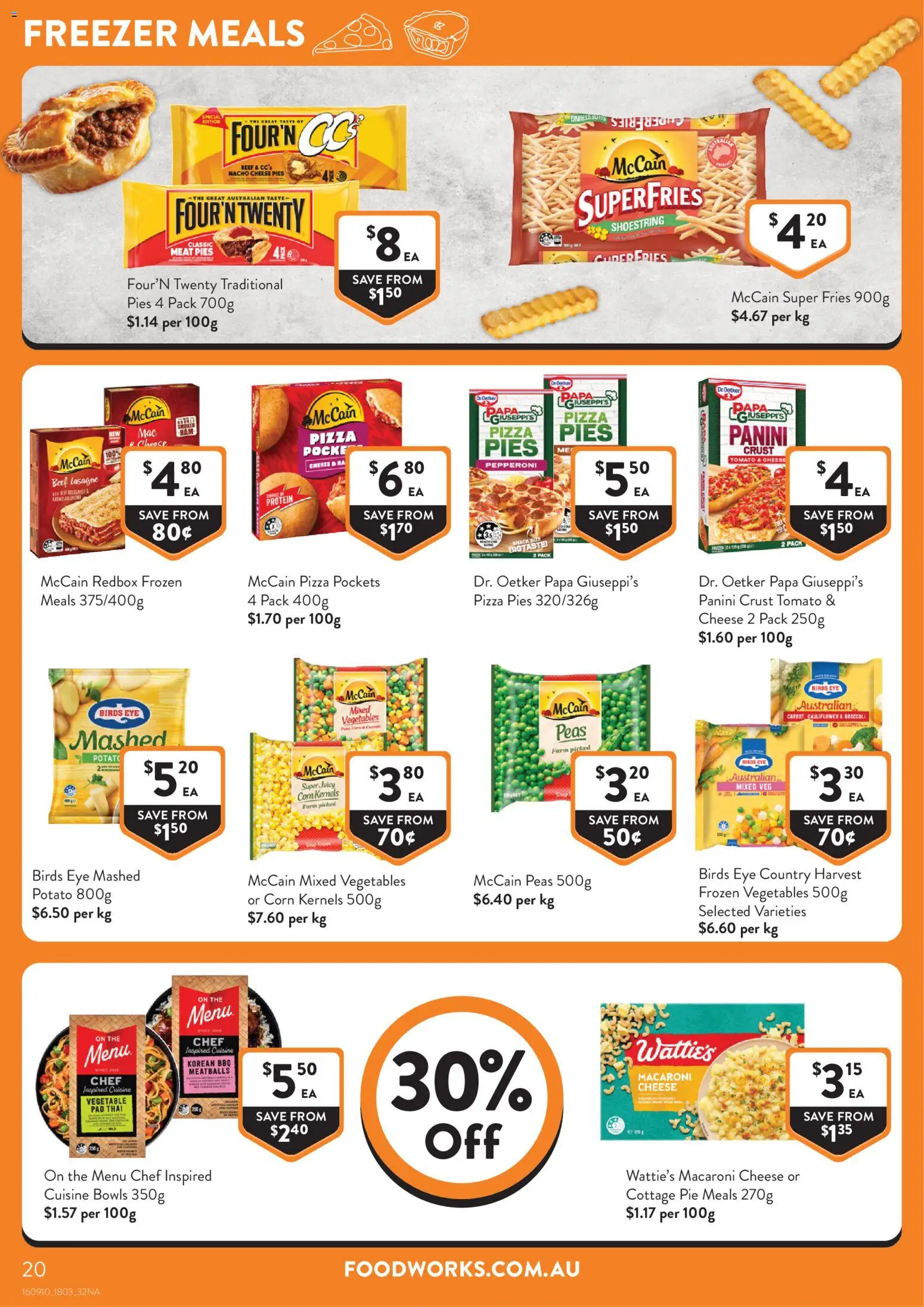 Foodworks weekly catalogue from 18/03/2026