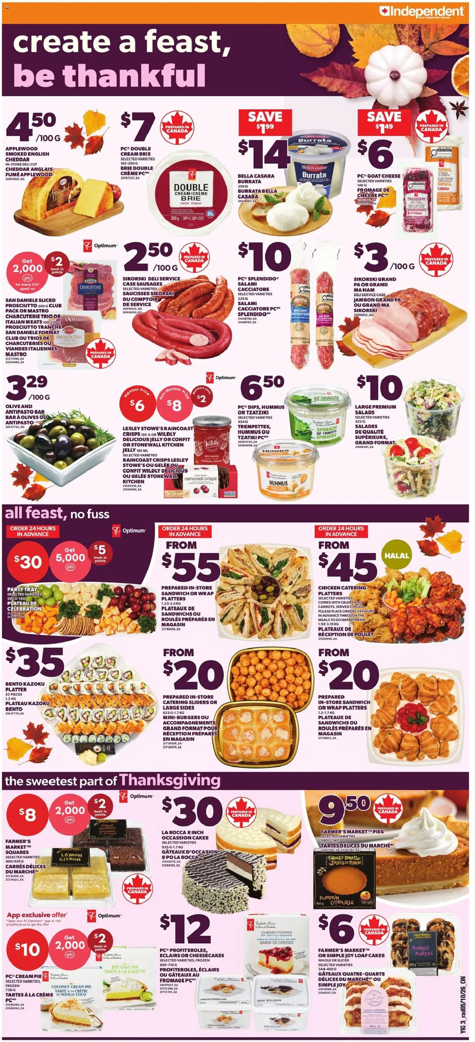 Independent Grocer flyer valid from Oct 8, 2026 | Page: 4