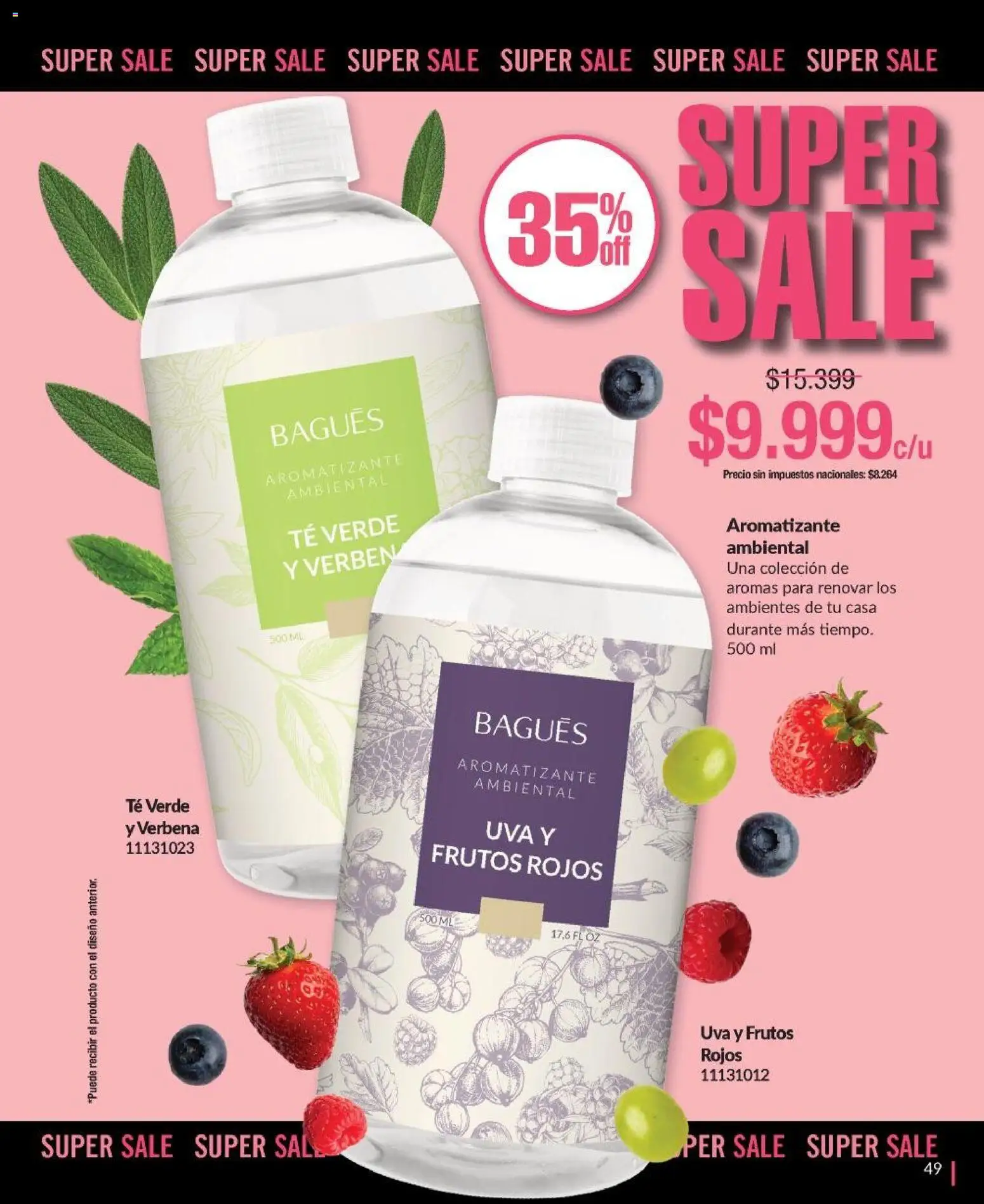 Bagués - Catálogo │ válido desde el 09.03.2026 | Página: 49 | Productos: Sal, Uva, Té