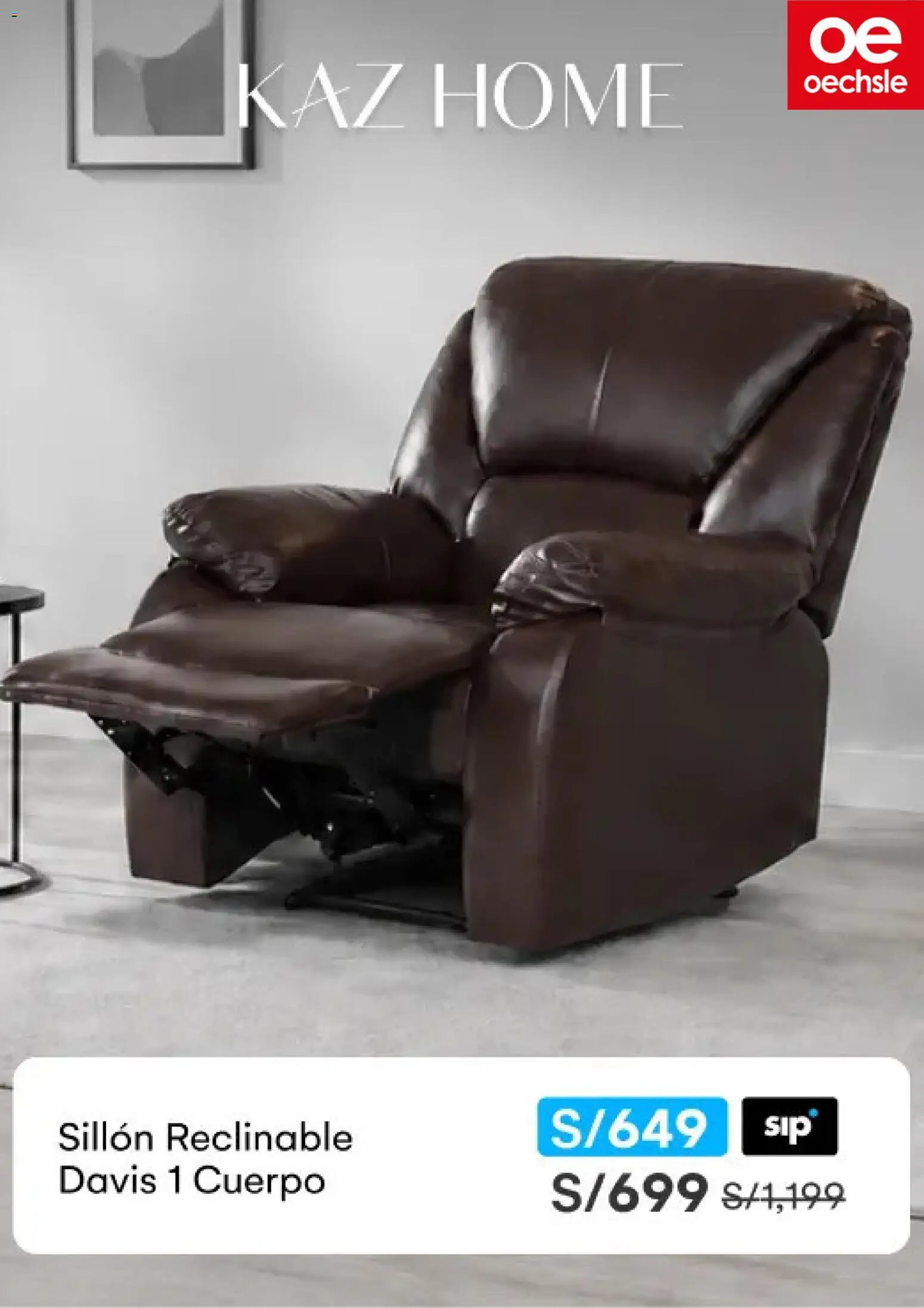 Catálogo Oechsle válido desde 07/09/2026 | Página: 6 | Productos: Sillón