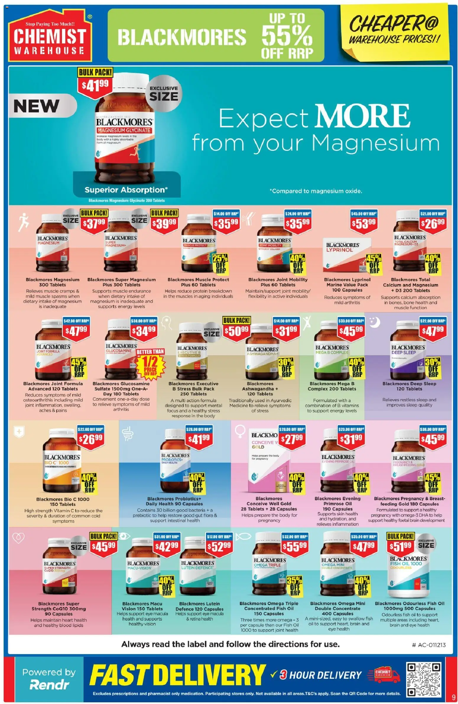   ﻿﻿Chemist Warehouse catalogue from 23/07/2026 > Big discounts — page 9