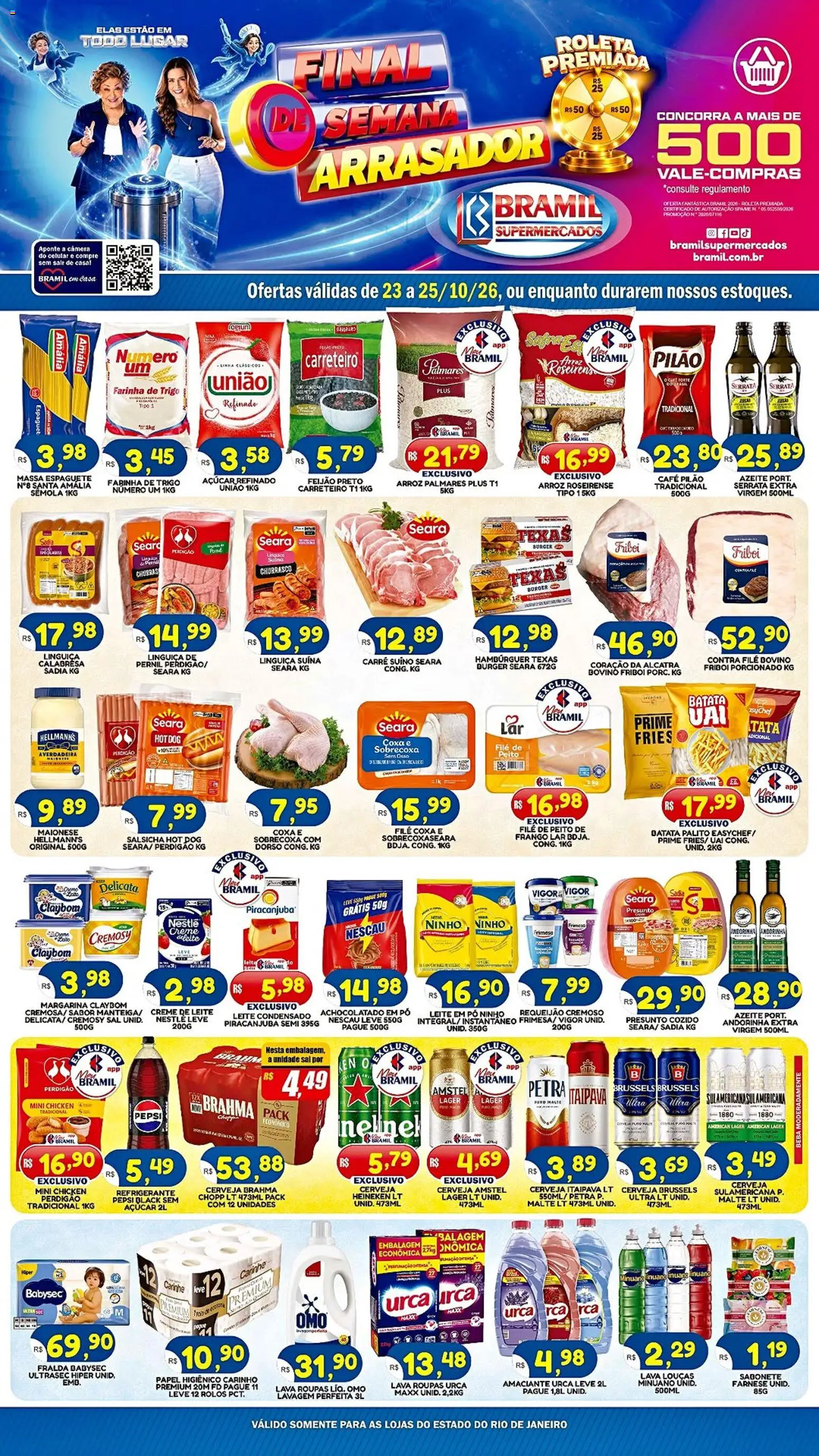 Bramil Supermercados Folheto - válido de 23/10/2026 | Página: 1