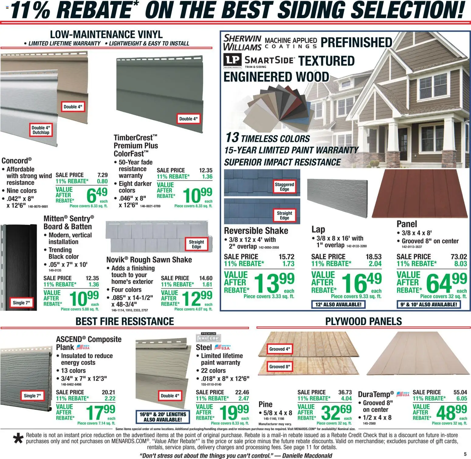 Menards Weekly Ad - valid from 08/27/2026 | Page: 7 | Products: Trim