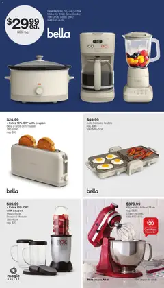 Preview of JCPenney weekly ads valid from 27.04.2026 | Page: 23 | Products: Toaster, Griddle, Coffee, Coffee maker